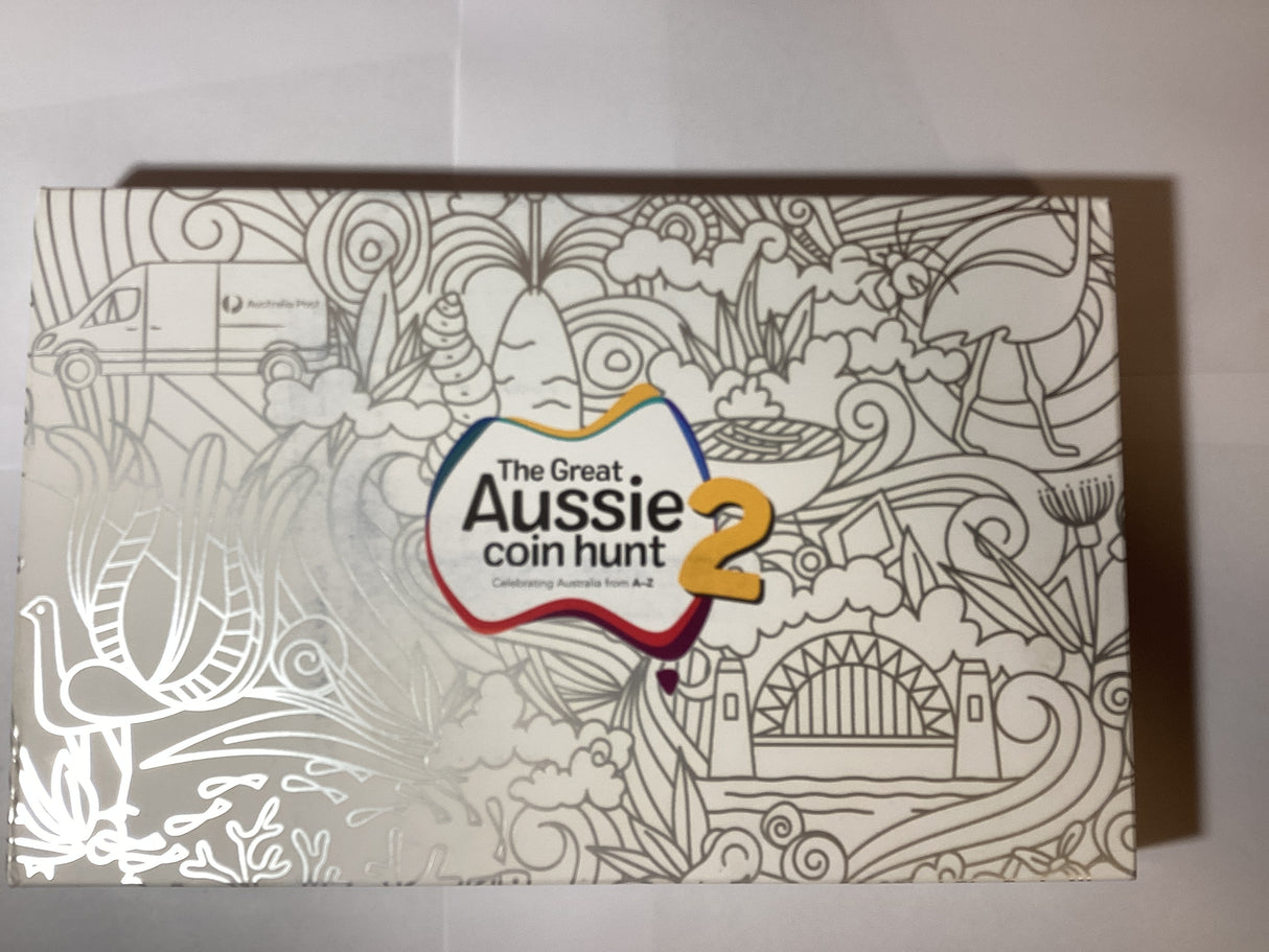 2021 26 Coin Silver Proof Coin Set. Great Aussie Coin Hunt 2.