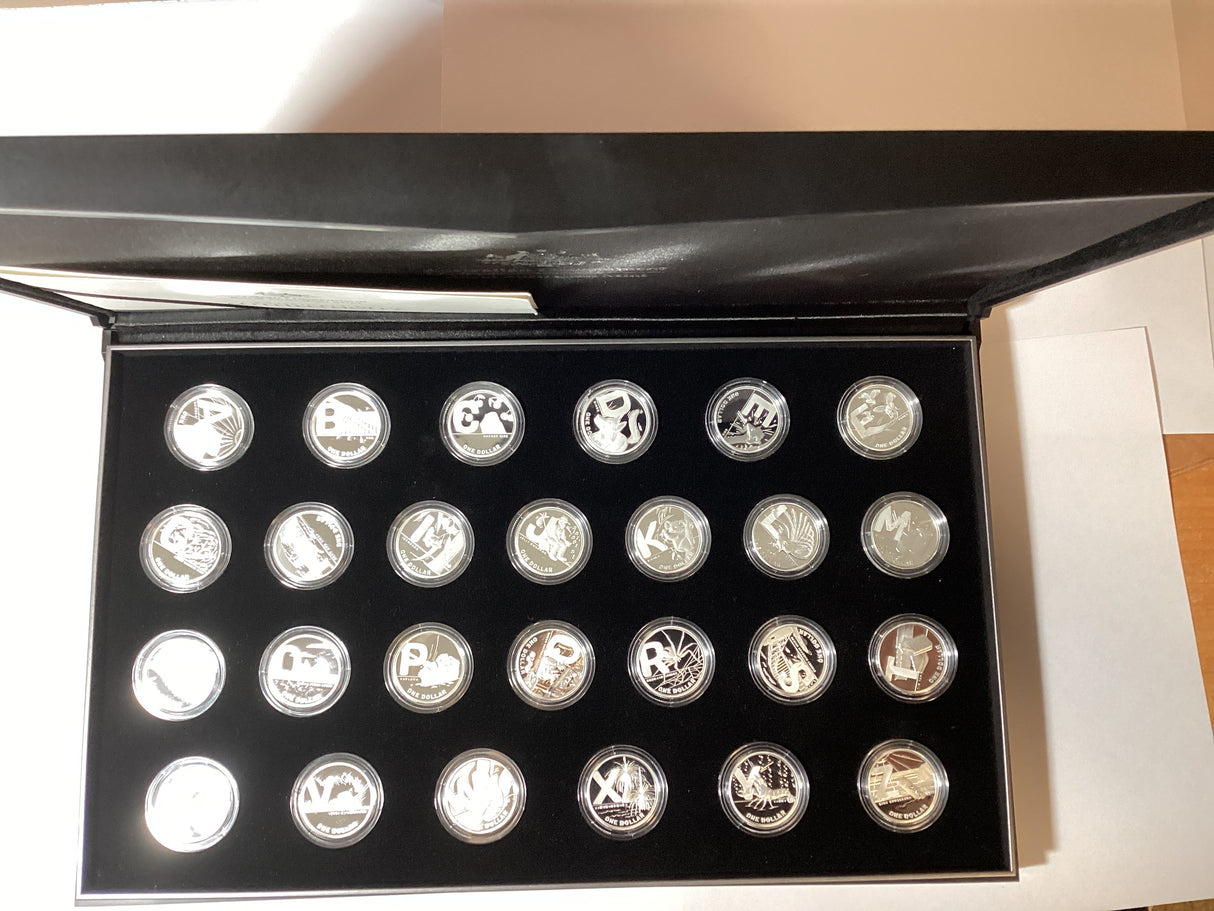2021 26 Coin Silver Proof Coin Set. Great Aussie Coin Hunt 2.
