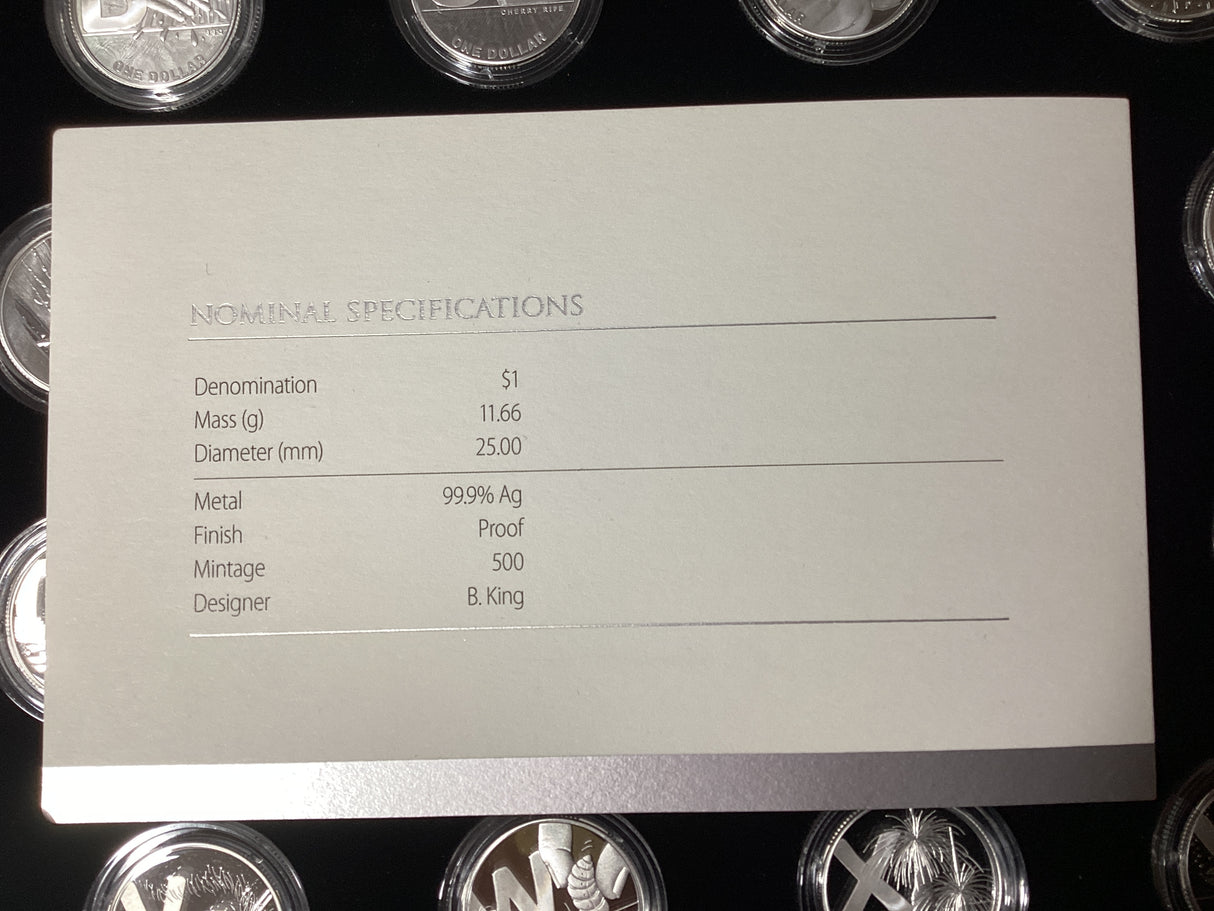 2021 26 Coin Silver Proof Coin Set. Great Aussie Coin Hunt 2.