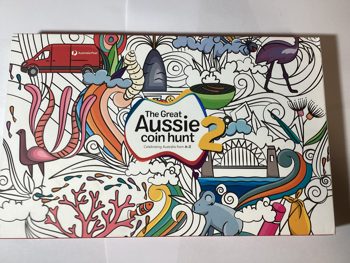 2021 26 Coin Proof Coin Set. Great Aussie Coin Hunt 2.