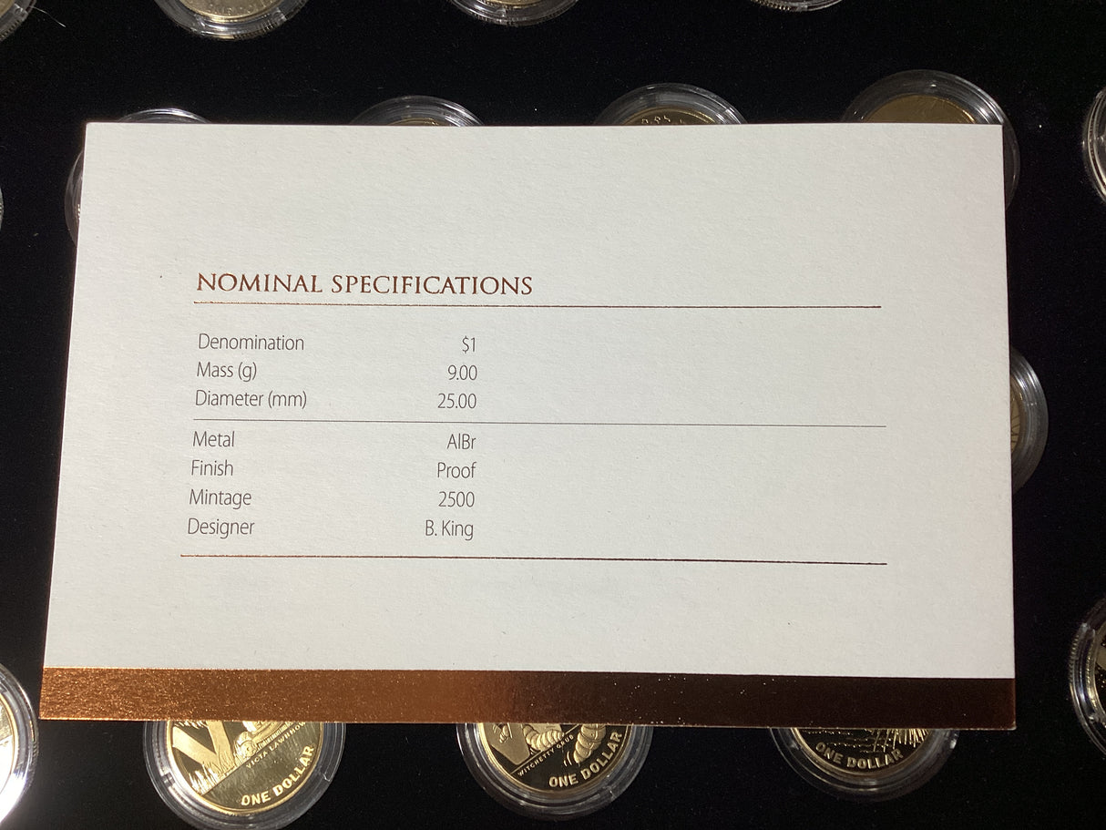 2021 26 Coin Proof Coin Set. Great Aussie Coin Hunt 2.