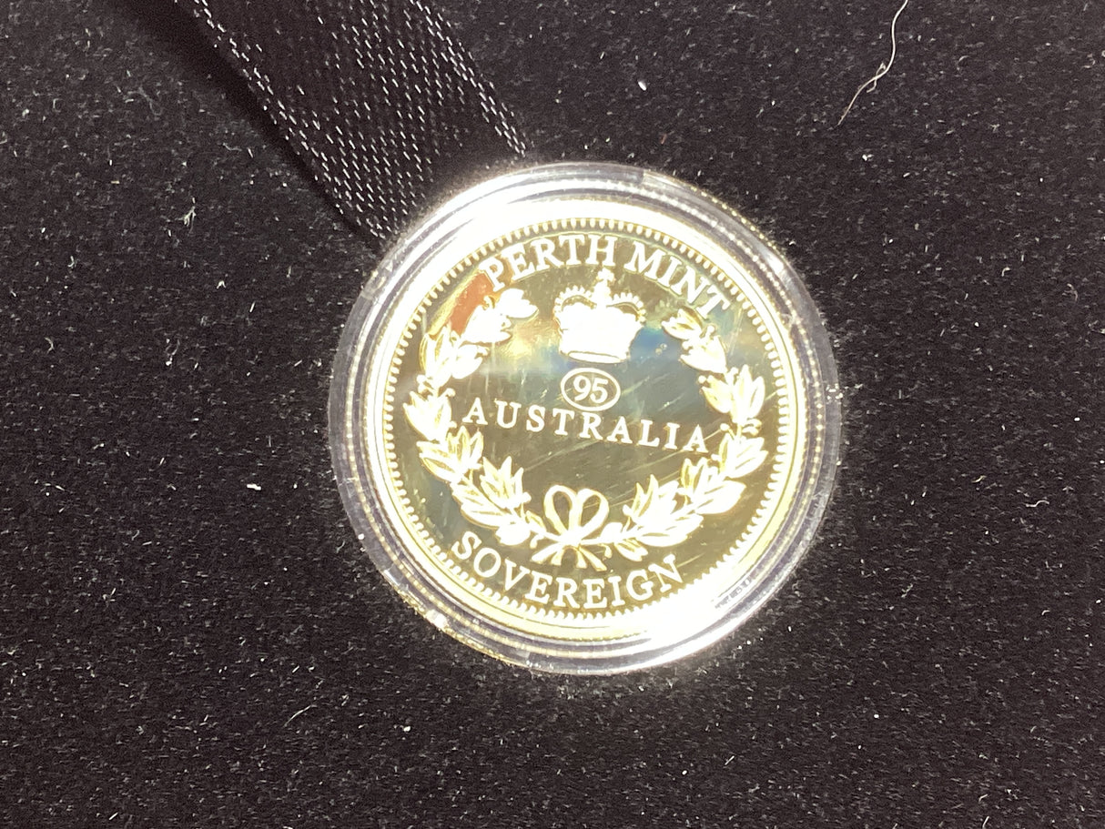 2021 $25 Australian Gold Proof Sovereign.