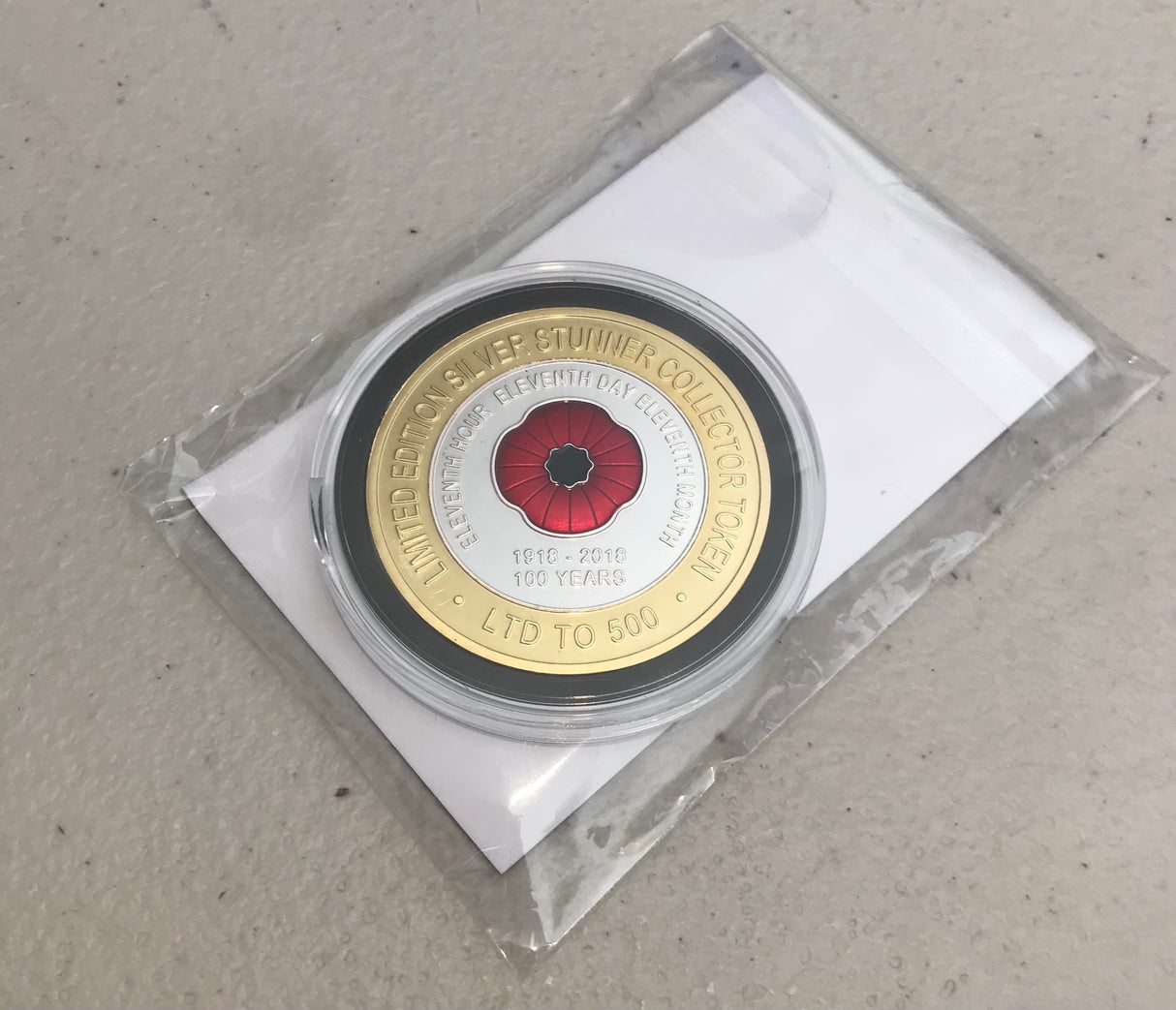 2018 Armistice Token Silver Stunner Series