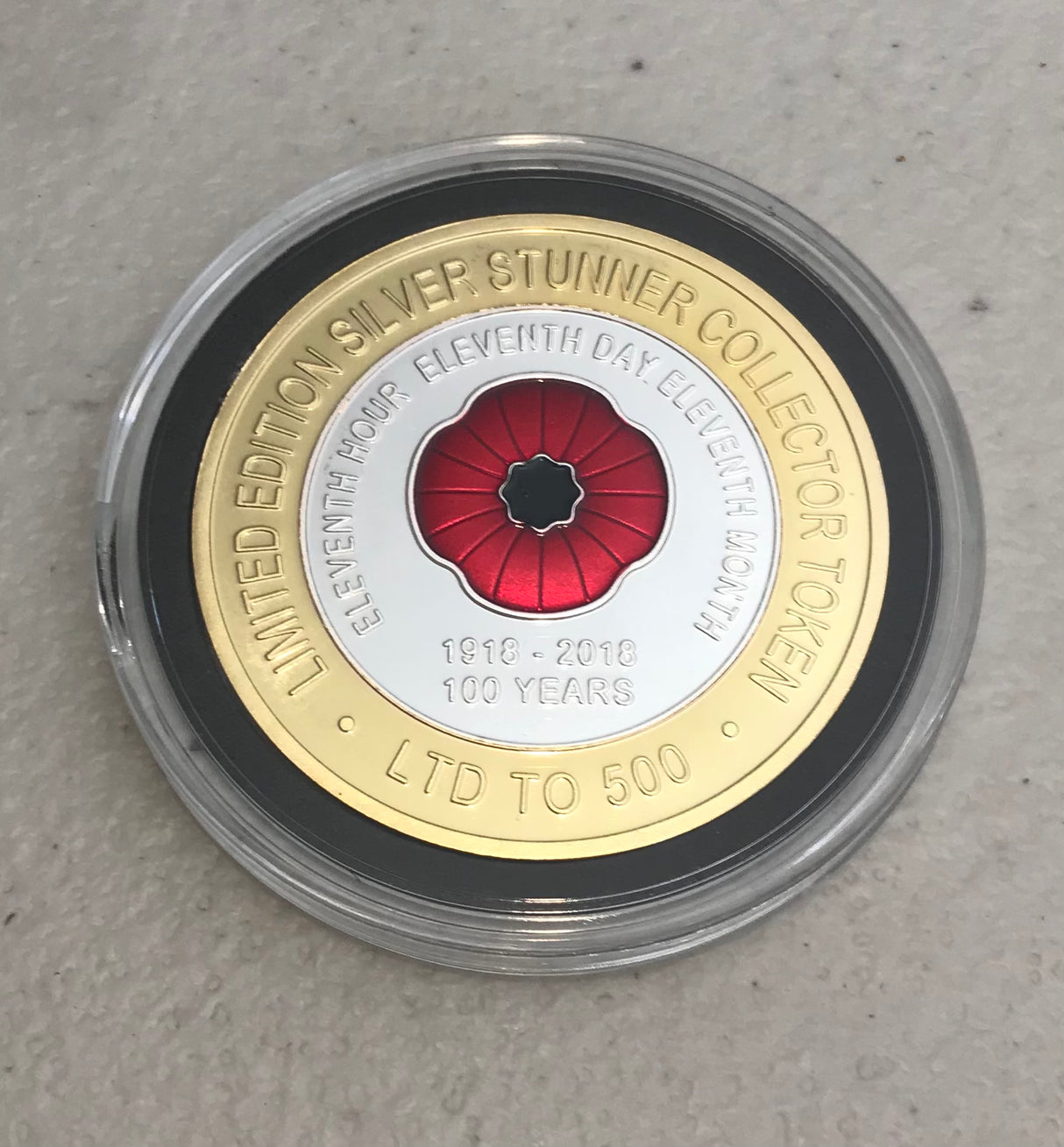 2018 Armistice Token Silver Stunner Series