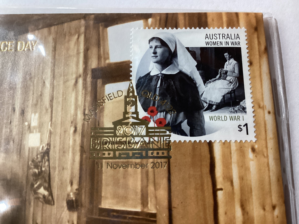 2017 $1 PNC. Brisbane Coin and Stamp Show. Women in War. Century of Service. 250 Made.