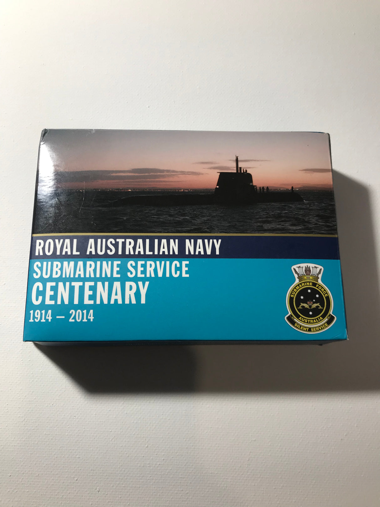 2014 Royal Australian Navy Submarine 1oz Silver Proof Coin and Badge Set