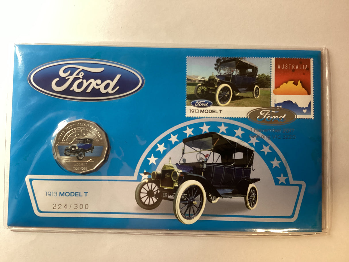 2017 50c PNC. Ford 1913 Model T. Impressions. 300 made