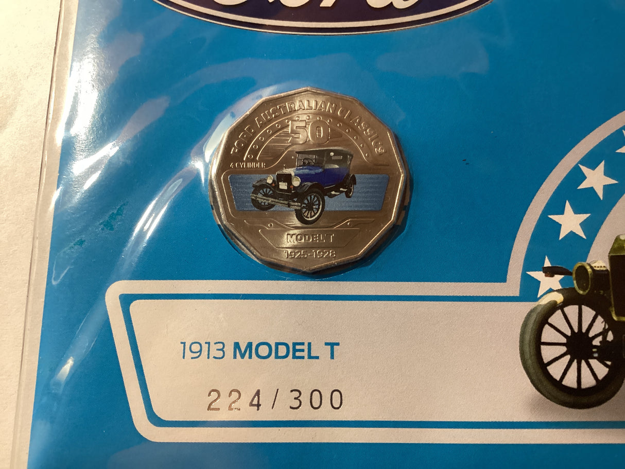 2017 50c PNC. Ford 1913 Model T. Impressions. 300 made