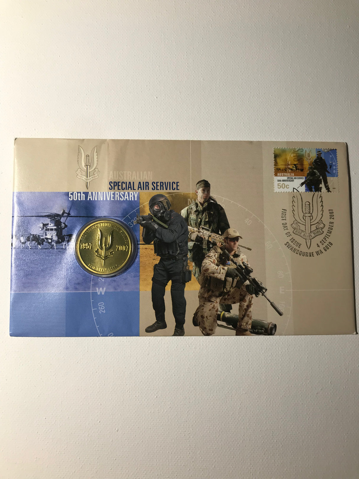 2007 $1 PNC Australian Special Air Services 50th Anniversary