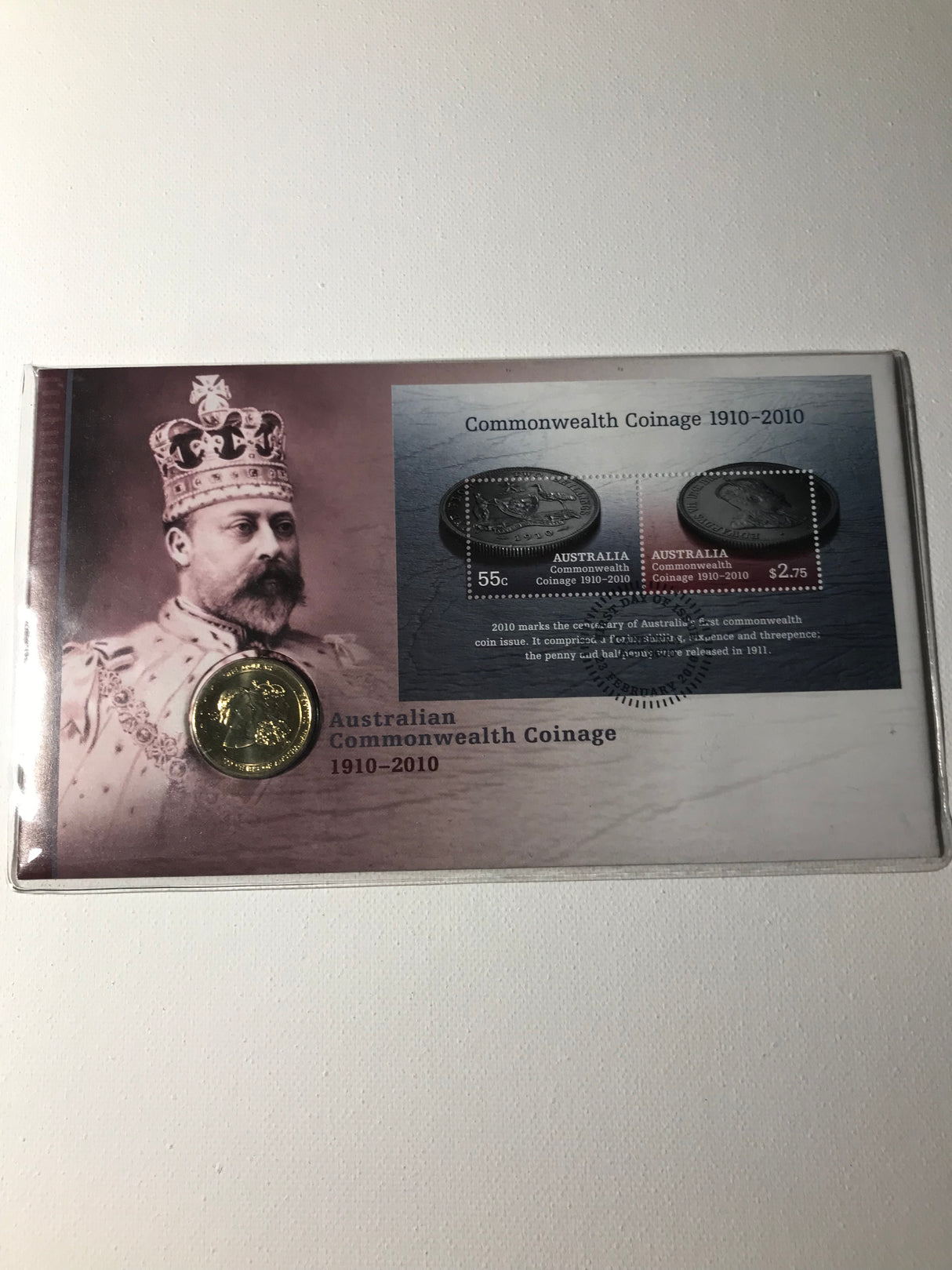 2010 $1 PNC Australian Commonwealth Coinage