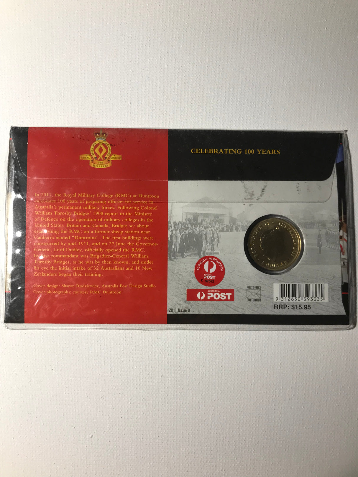 2011 $1 Centenary of Duntroon PNC