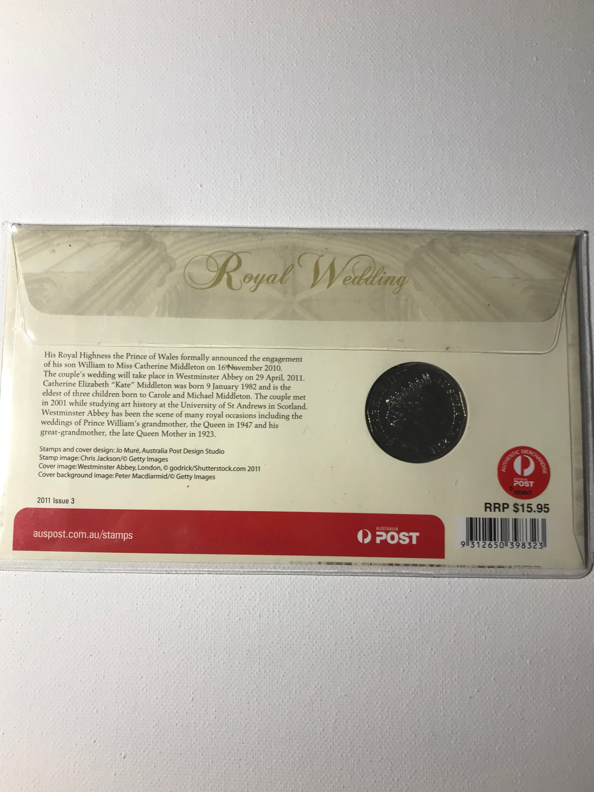 2011 PNC 50c Royal Wedding