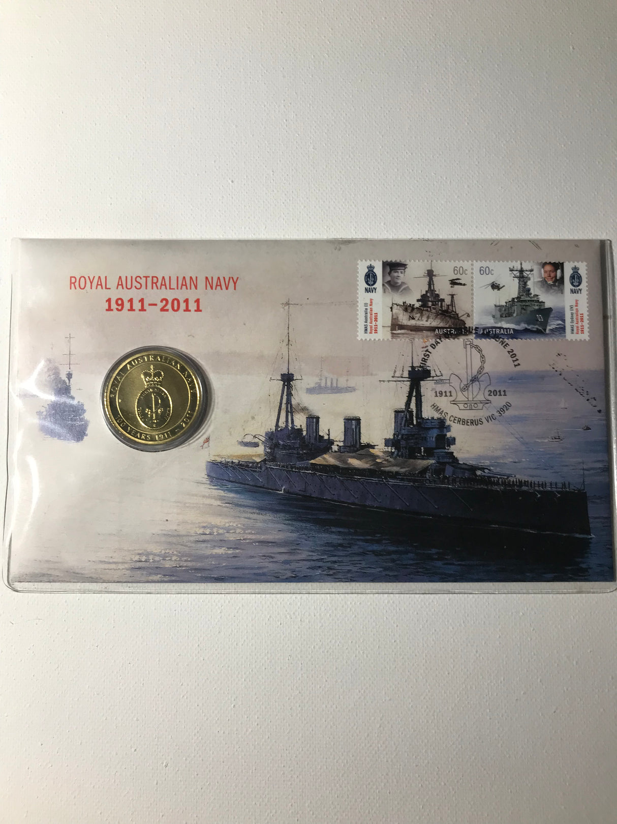 2011 PNC $1 Royal Australian Navy 1911-2011