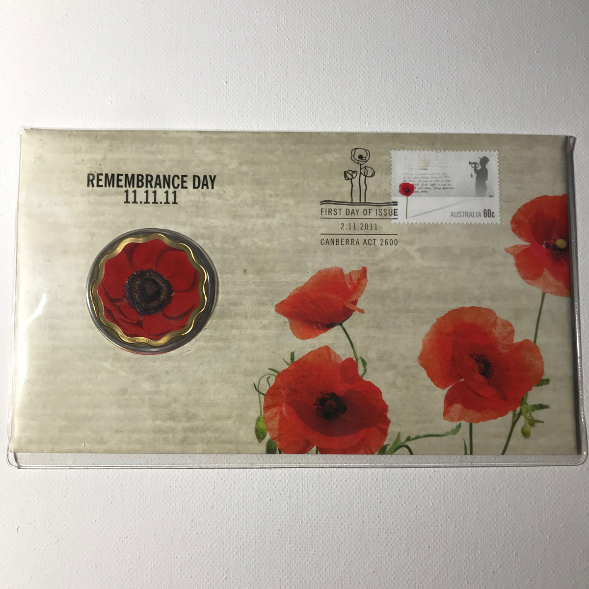 2011 PNC Remembrance Day Red Poppy $5 – Ensleigh Coins