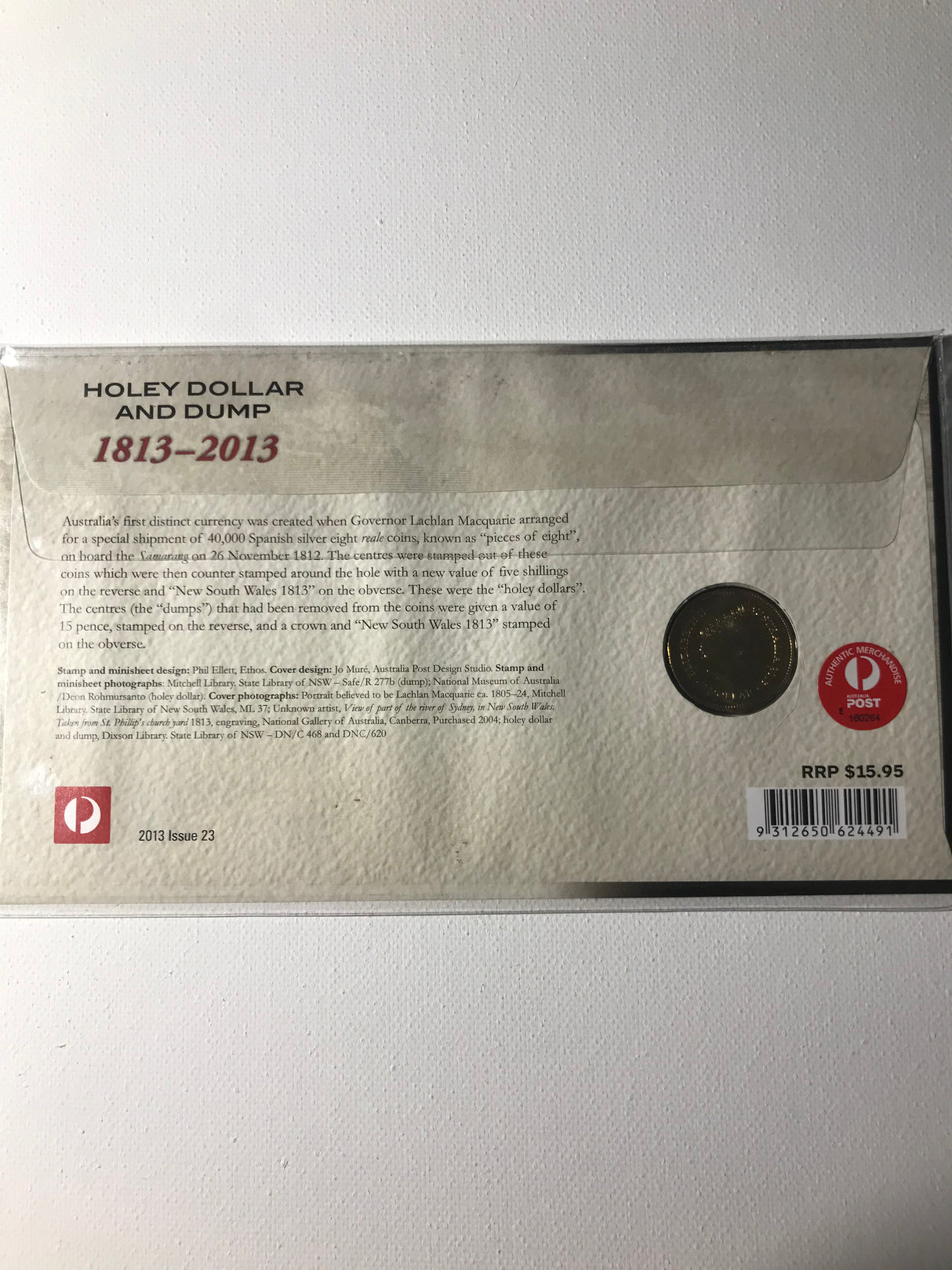 2013 PNC $1 Holey Dollar and Dump