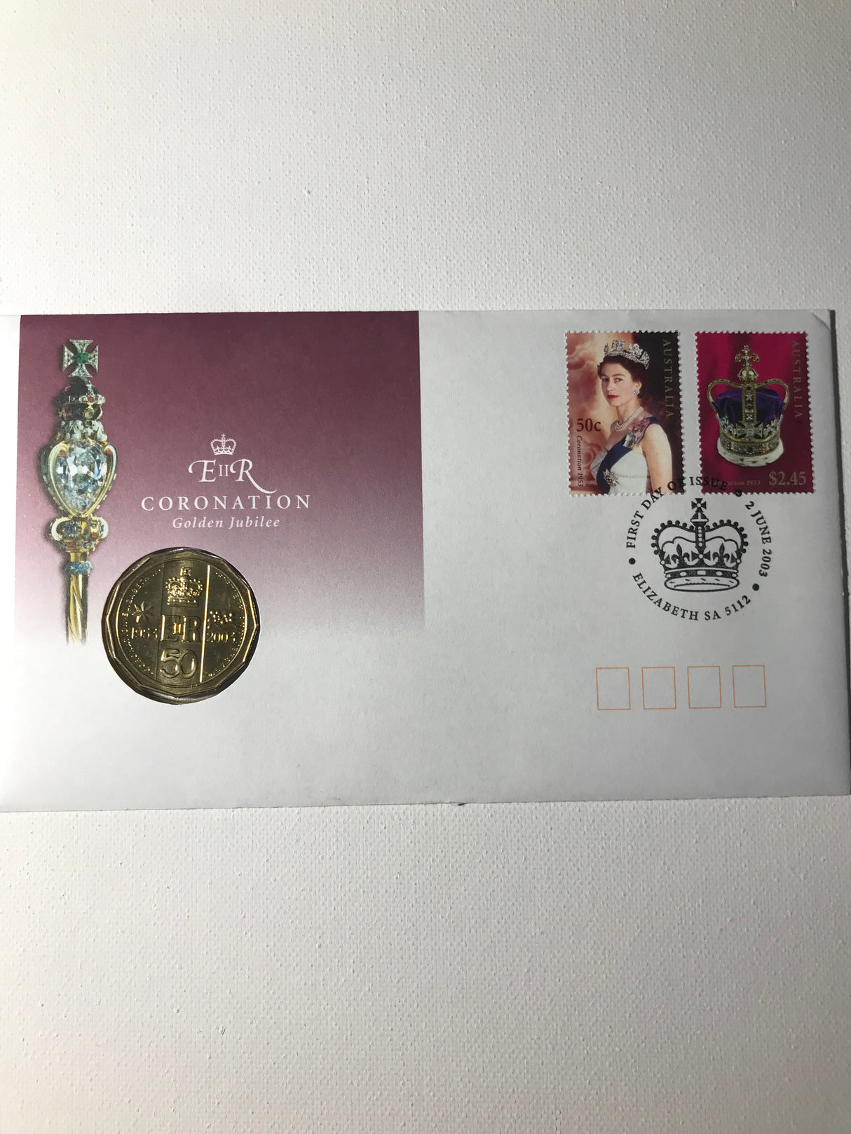 2003 50c 50th Anniversary of Coronation PNC