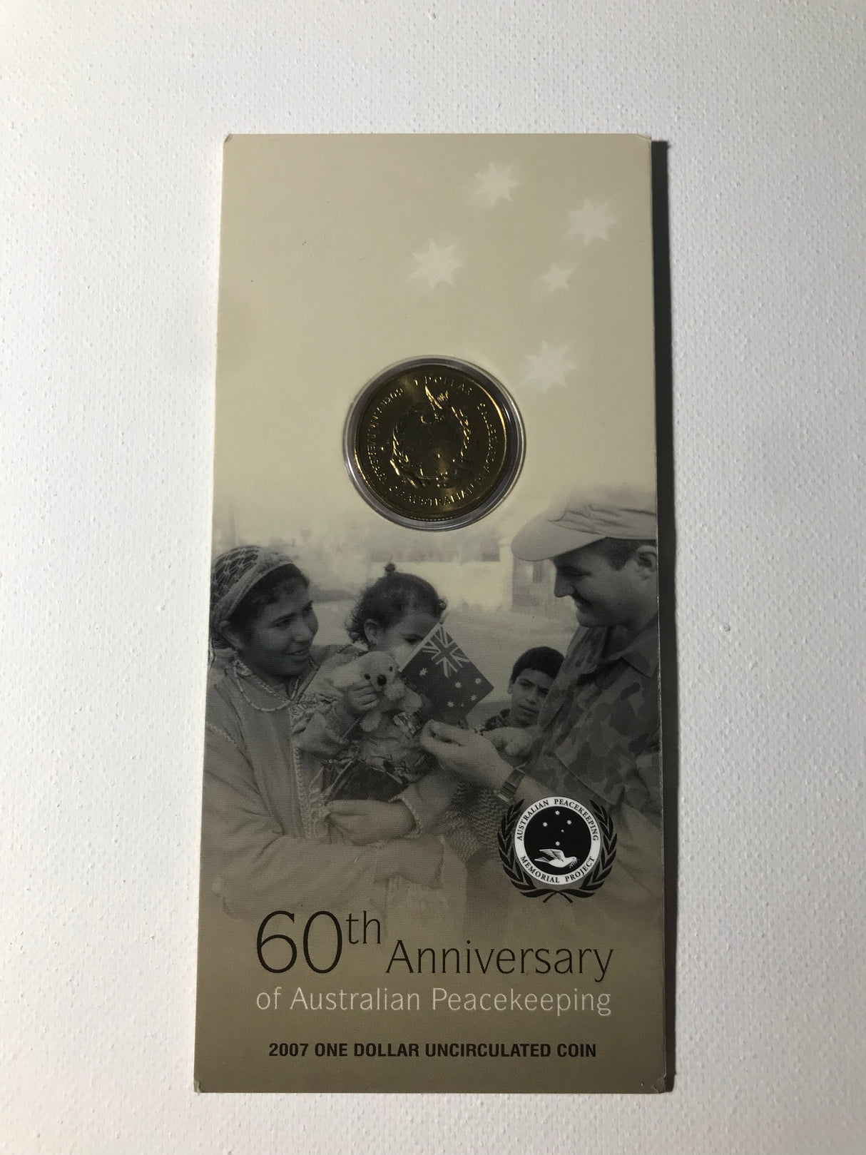 2007 $1 60th Anniversary of Peacekeeping