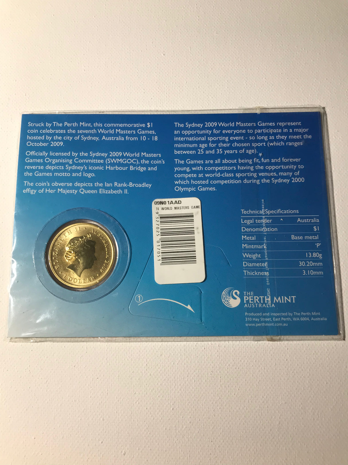 2009 $1 World Masters Games