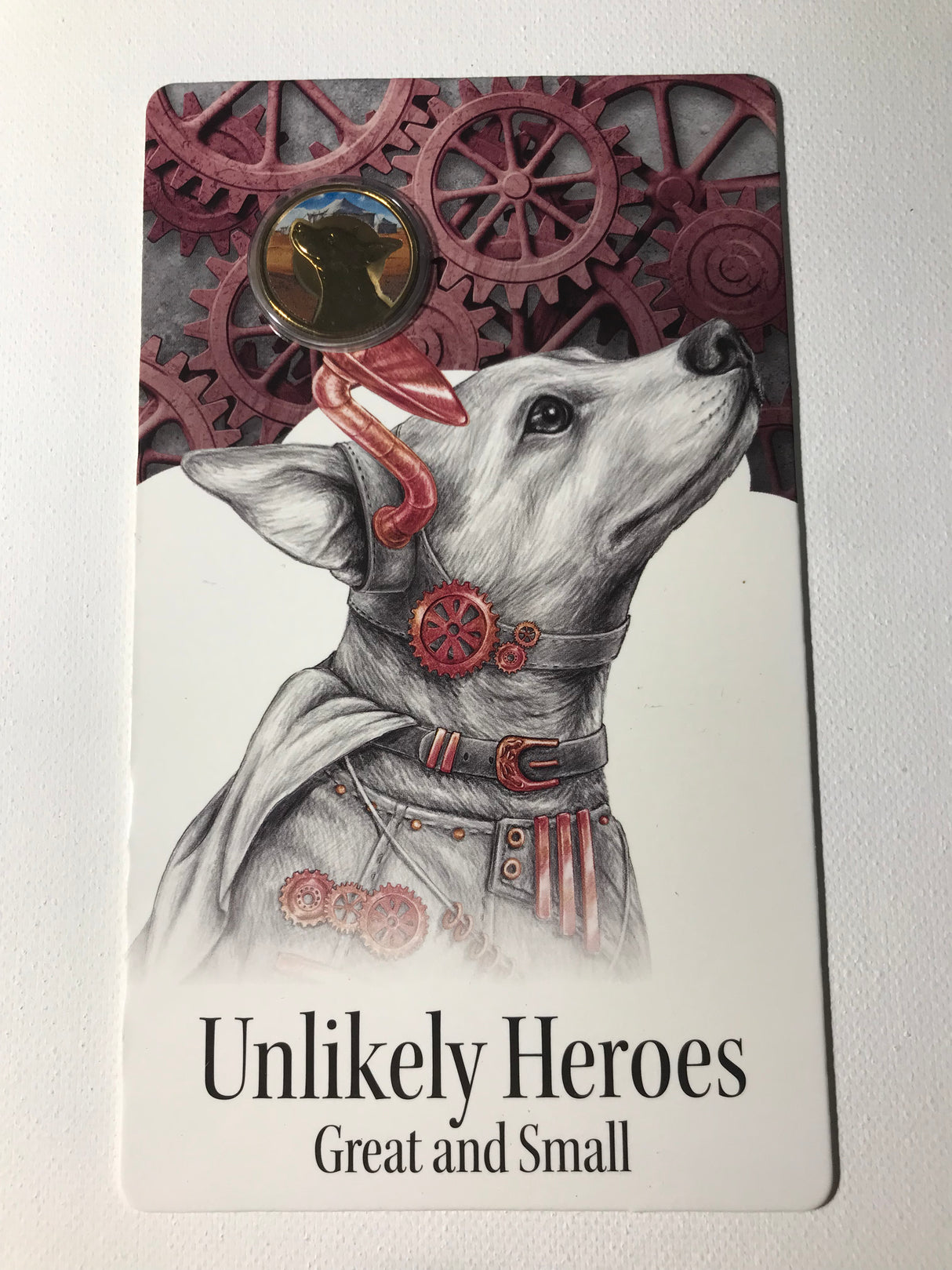 2015 $1 Unlikely Heroes Great And Small. Horrie the Dog