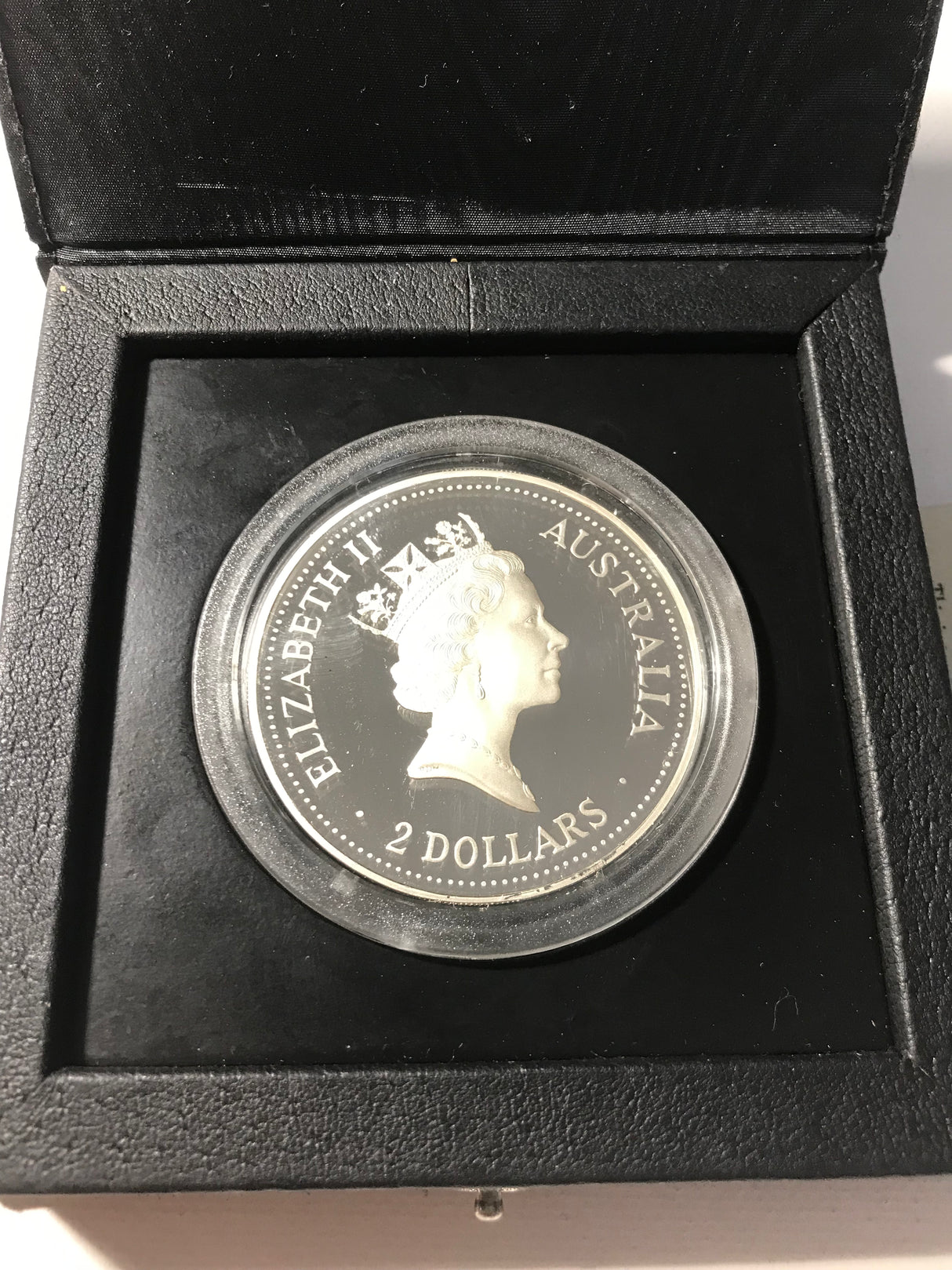 1993 $2 2 Ounce Silver Proof Kookaburra