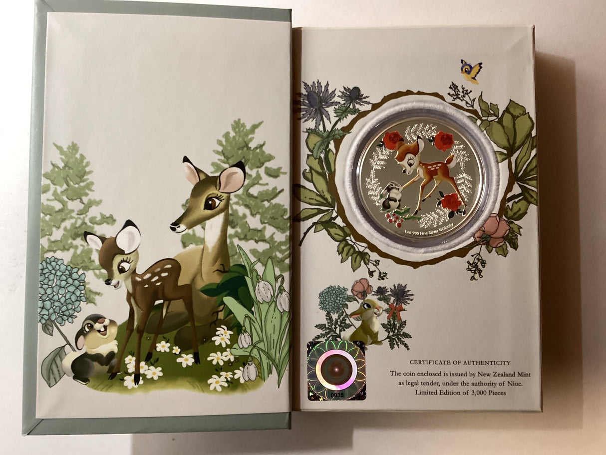 2020 $2 1oz Silver Proof Coin. New Zealand Mint. Season’s Greetings.