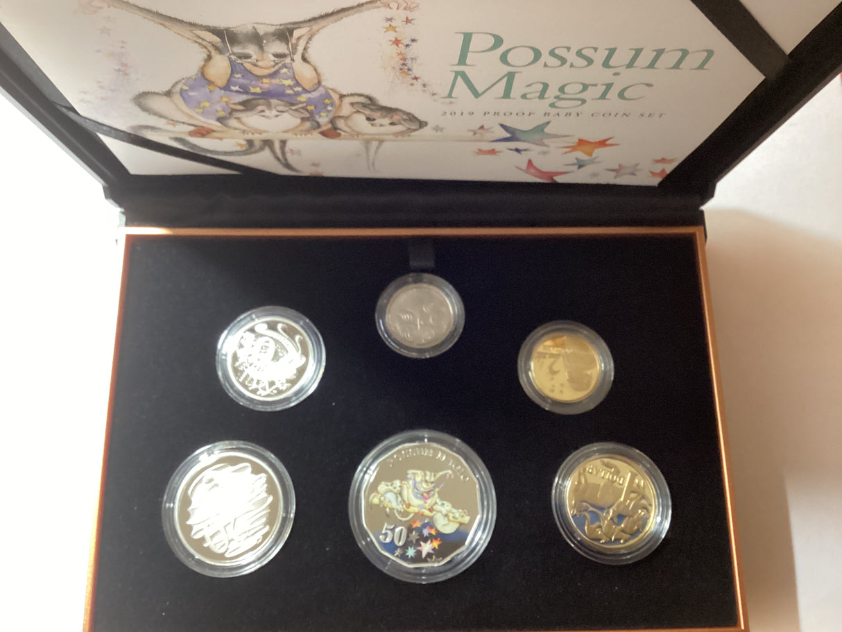 2019 Australian Baby Proof Set. Possum Magic.