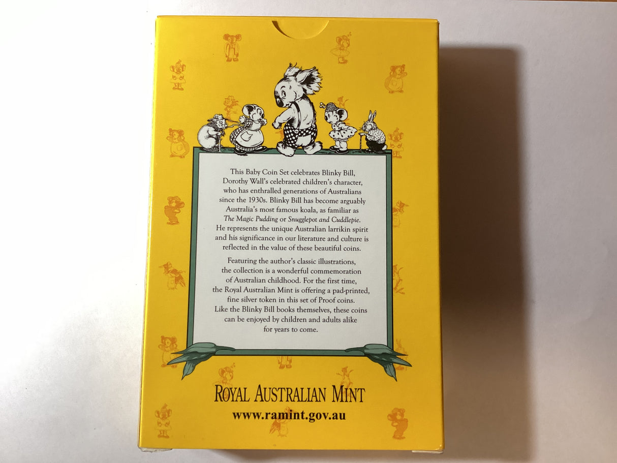 2009 Australian Baby Proof Coin Set. Blinky Bill.