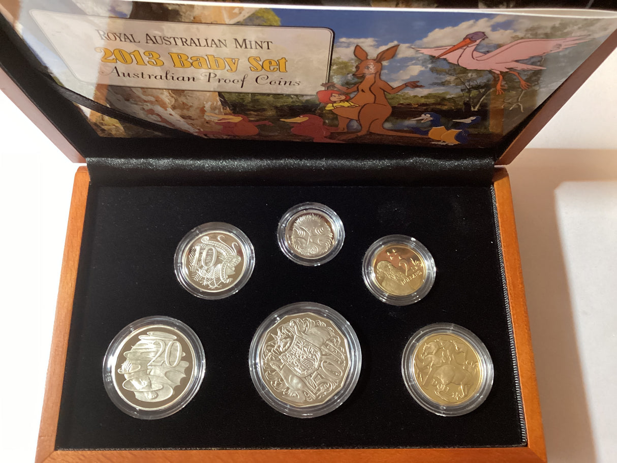 2013 Australian Baby Proof Coin Set.