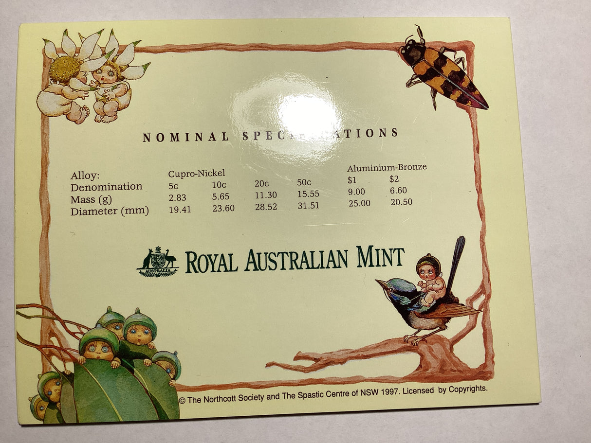 1997 Australian Baby Uncirculated Coin Set.