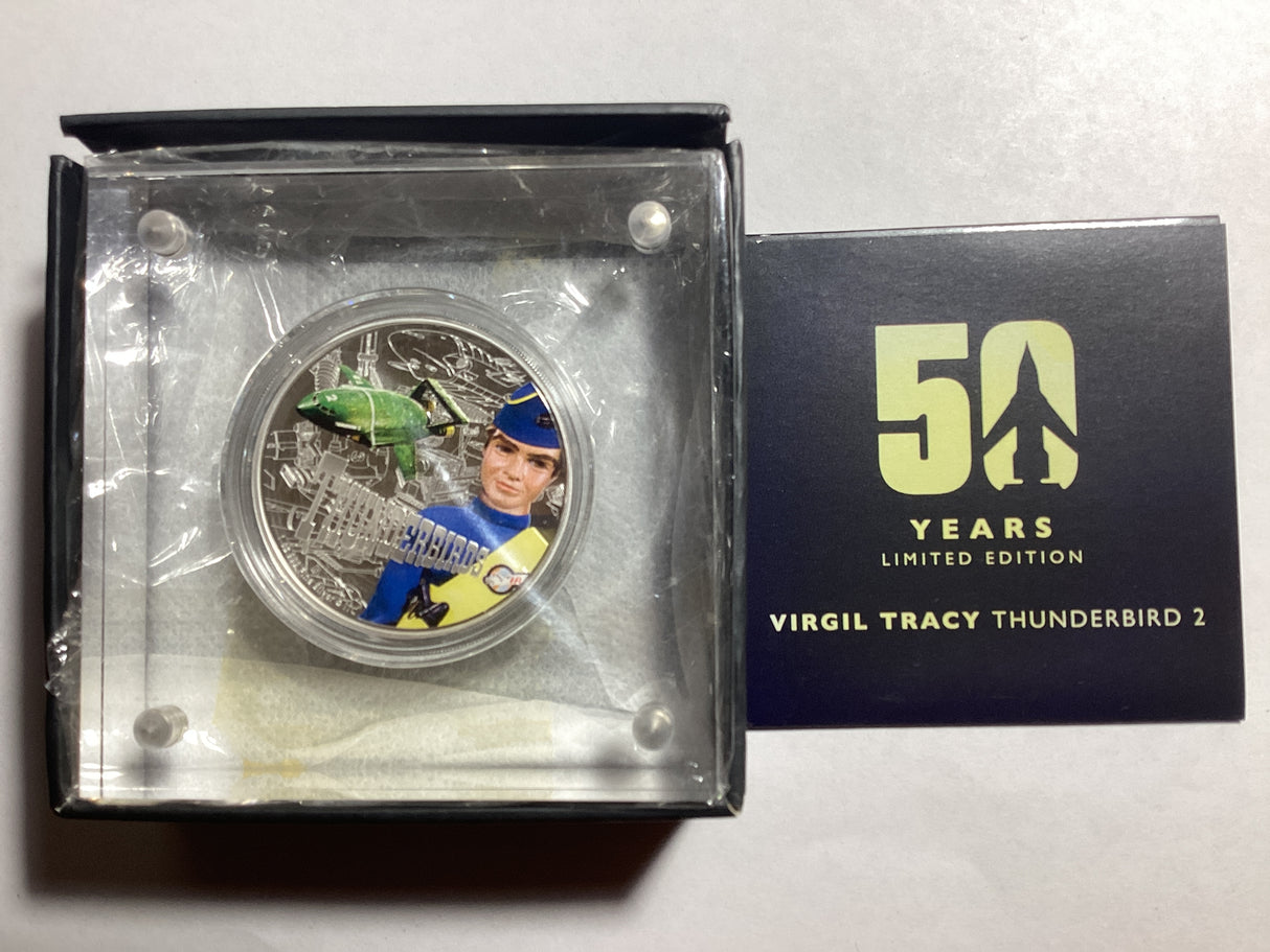 2015 $2 50 Years of Thunderbirds Limited Edition. Virgil Tracey. Thunderbird 2.