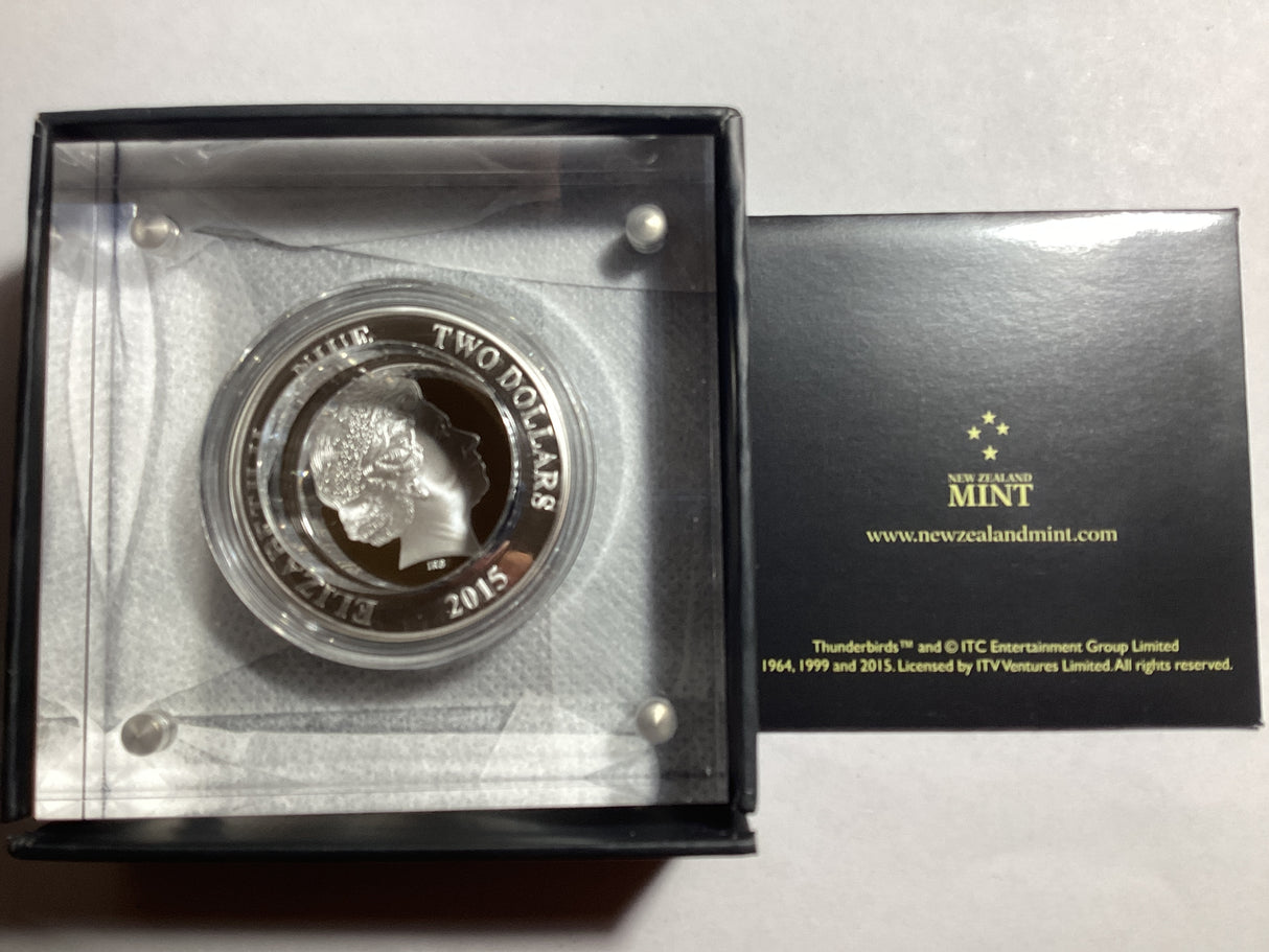 2015 $2 50 Years of Thunderbirds Limited Edition. Virgil Tracey. Thunderbird 2.