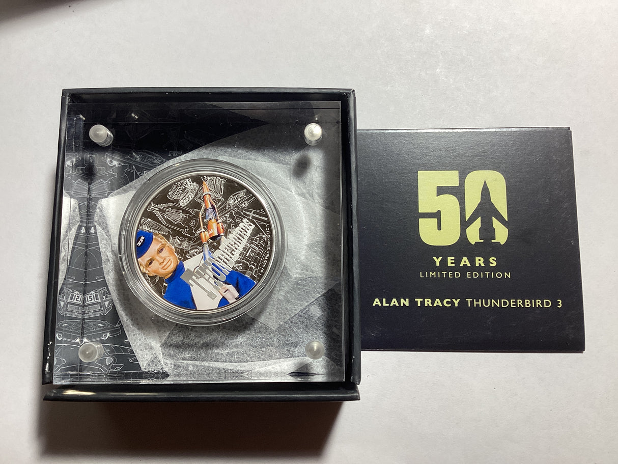 2015 $2 50 Years of Thunderbirds Limited Edition. Alan Tracey. Thunderbird 3.
