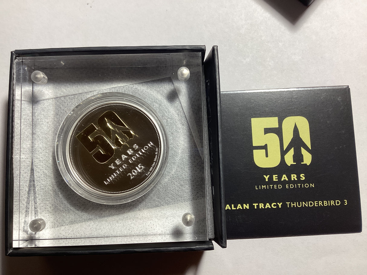 2015 $2 50 Years of Thunderbirds Limited Edition. 50th Year Limited Edition.