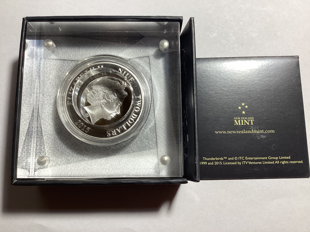 2015 $2 50 Years of Thunderbirds Limited Edition. 50th Year Limited Edition.