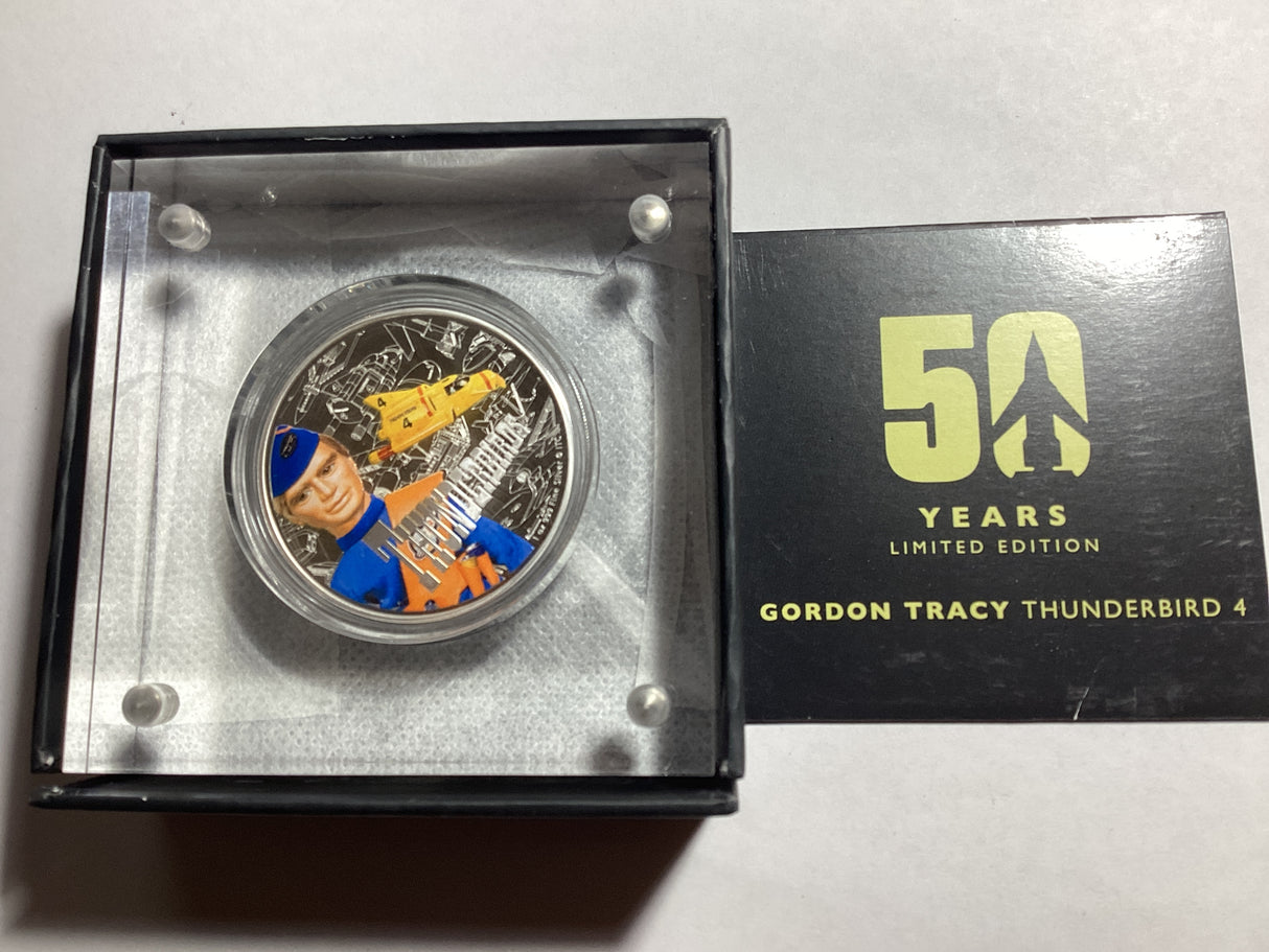 2015 $2 50 Years of Thunderbirds Limited Edition. Gordon Tracy. Thunderbird 4.
