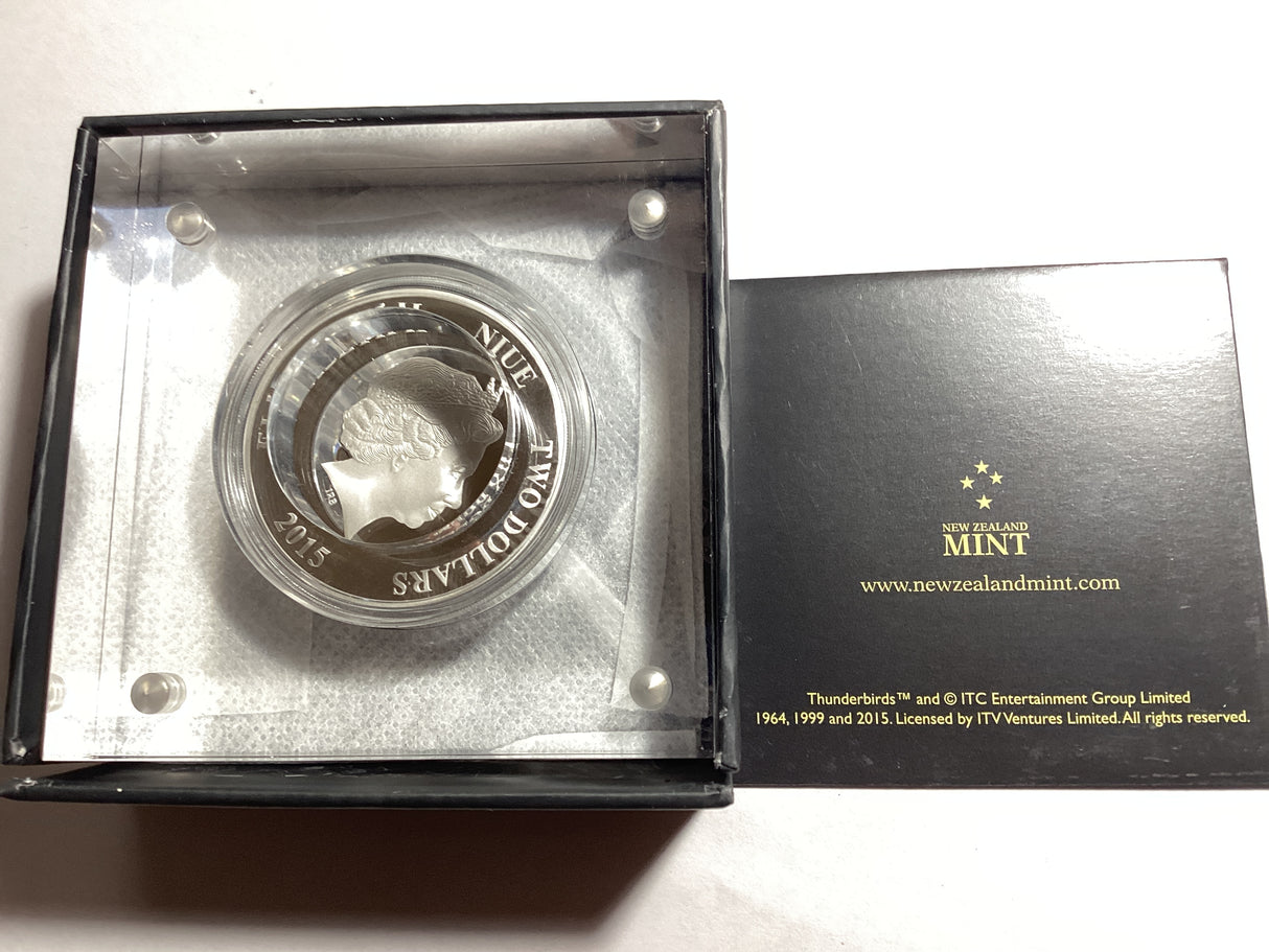 2015 $2 50 Years of Thunderbirds Limited Edition. Gordon Tracy. Thunderbird 4.