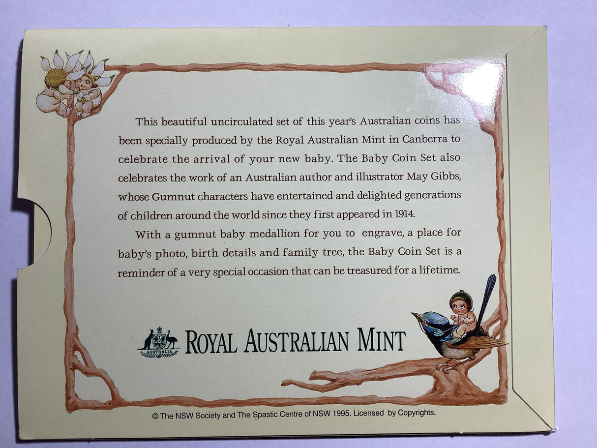 1996 Australian Baby Uncirculated Coin Set.