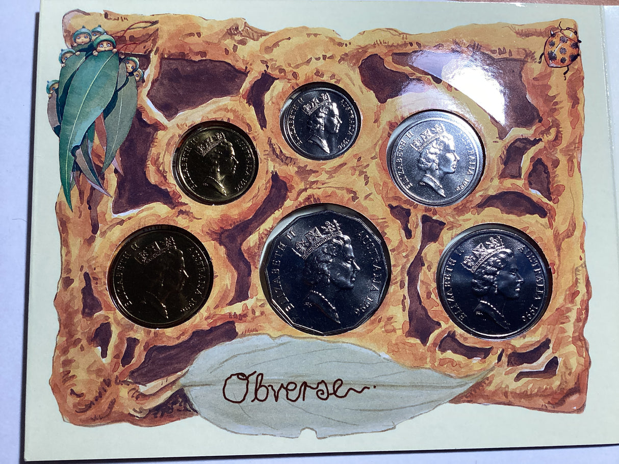 1996 Australian Baby Uncirculated Coin Set.