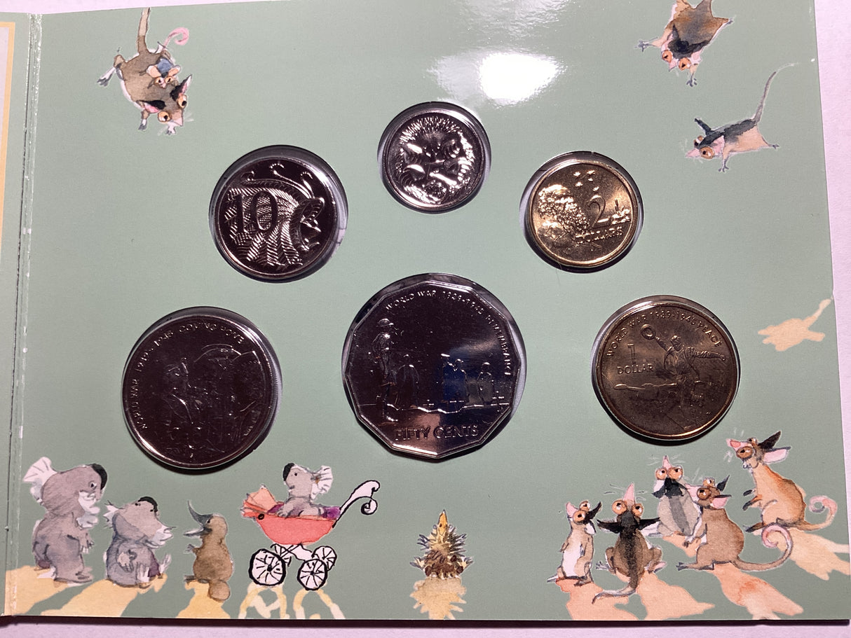 2005 Australian Baby Uncirculated Coin Set.