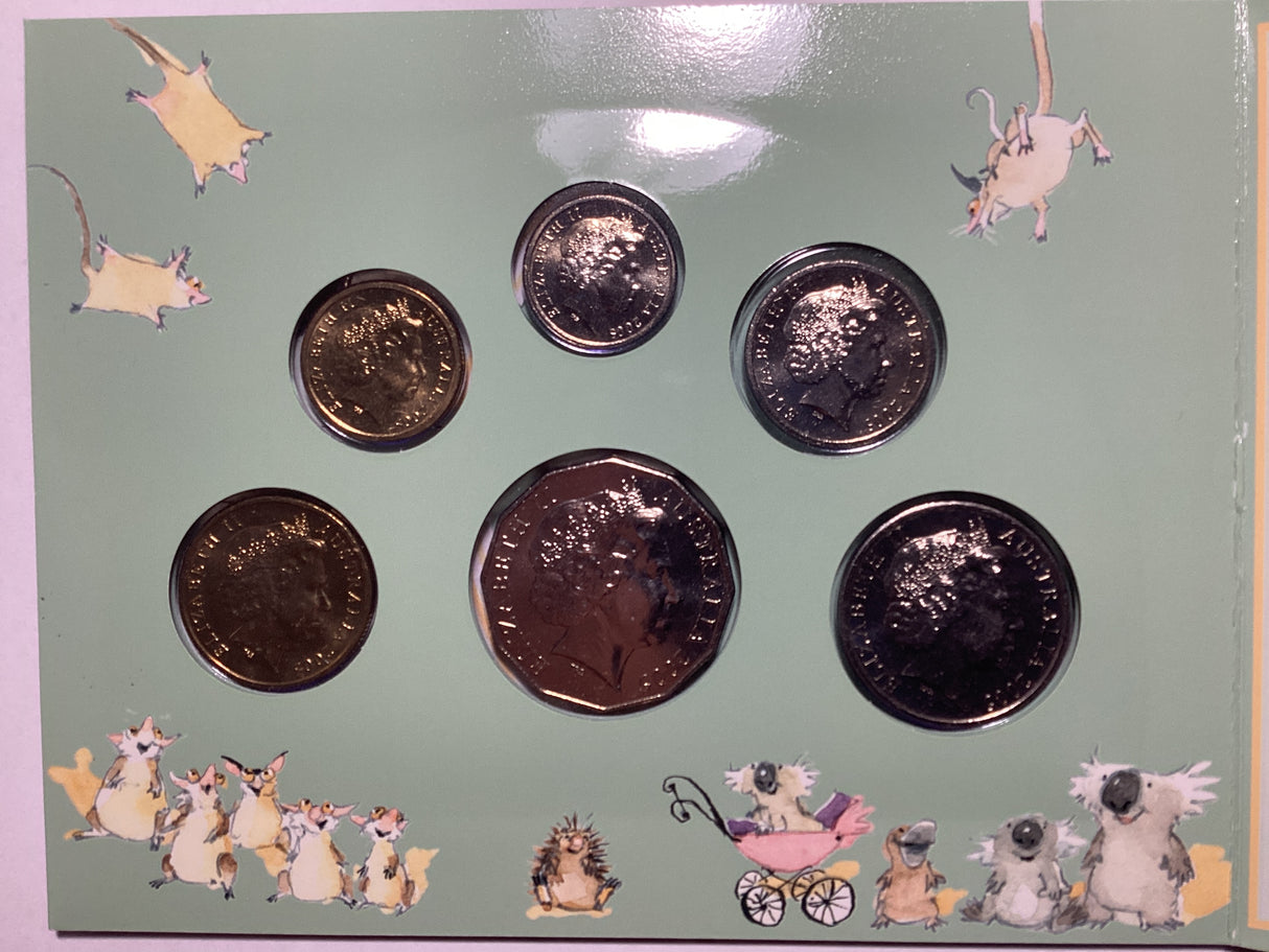 2005 Australian Baby Uncirculated Coin Set.