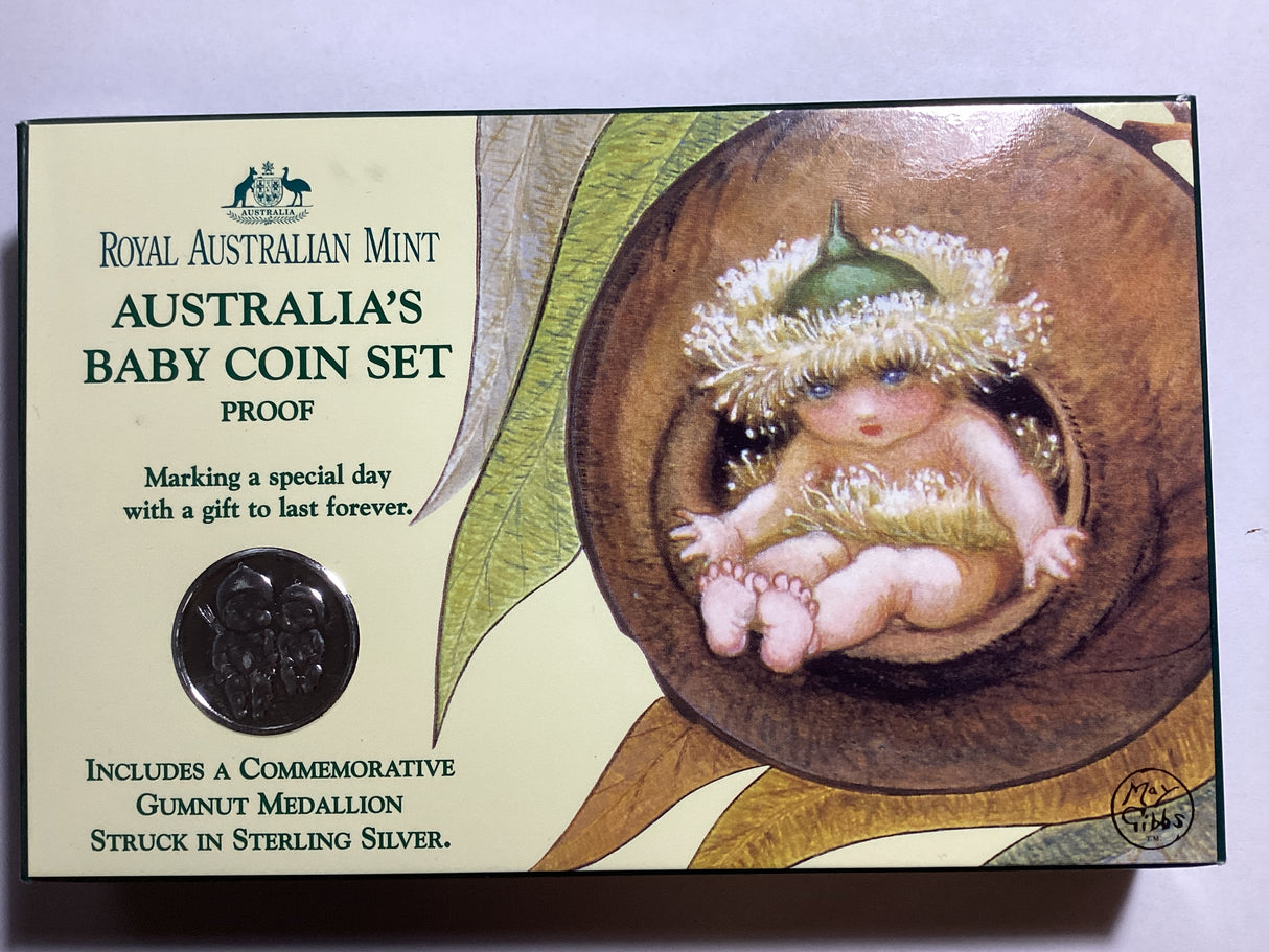 1996 Australian Proof Baby Coin Set.