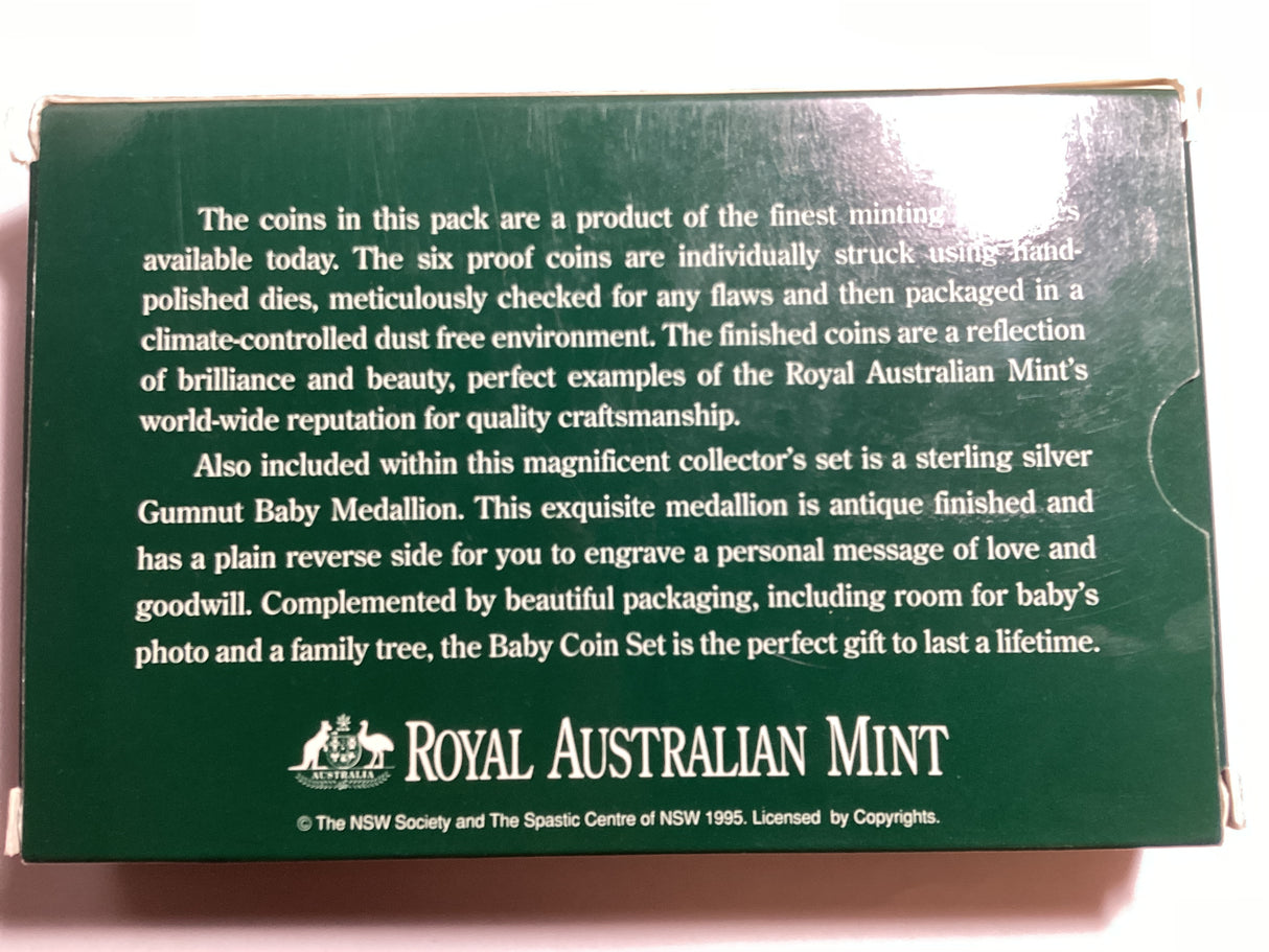 1996 Australian Proof Baby Coin Set.