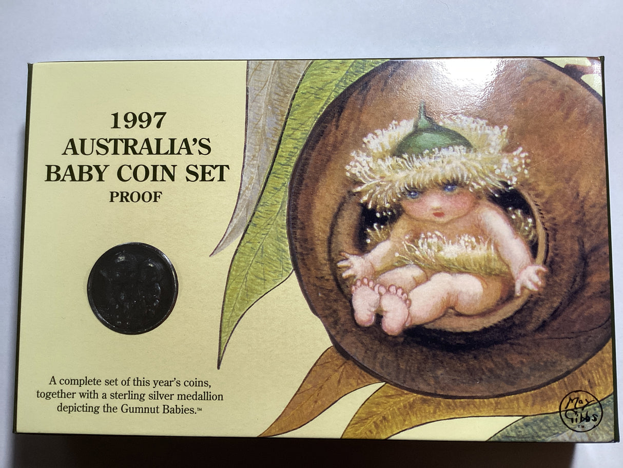 1997 Australian Proof Baby Coin Set.