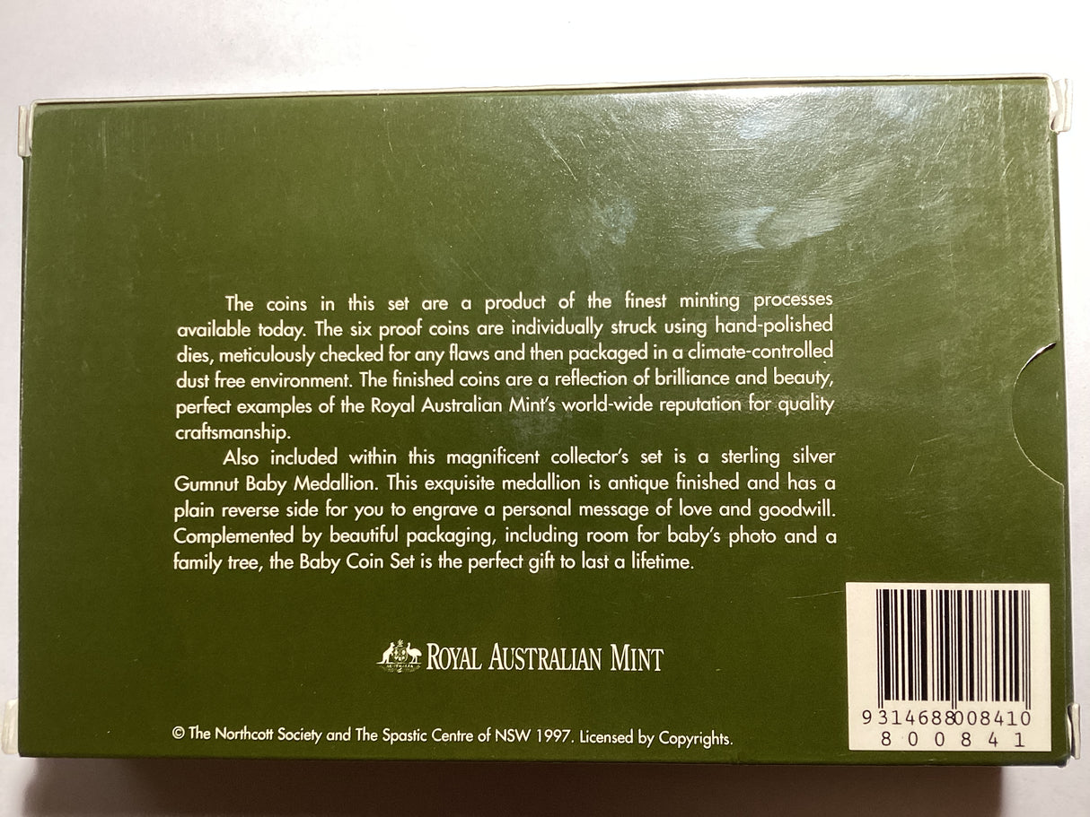 1997 Australian Proof Baby Coin Set.