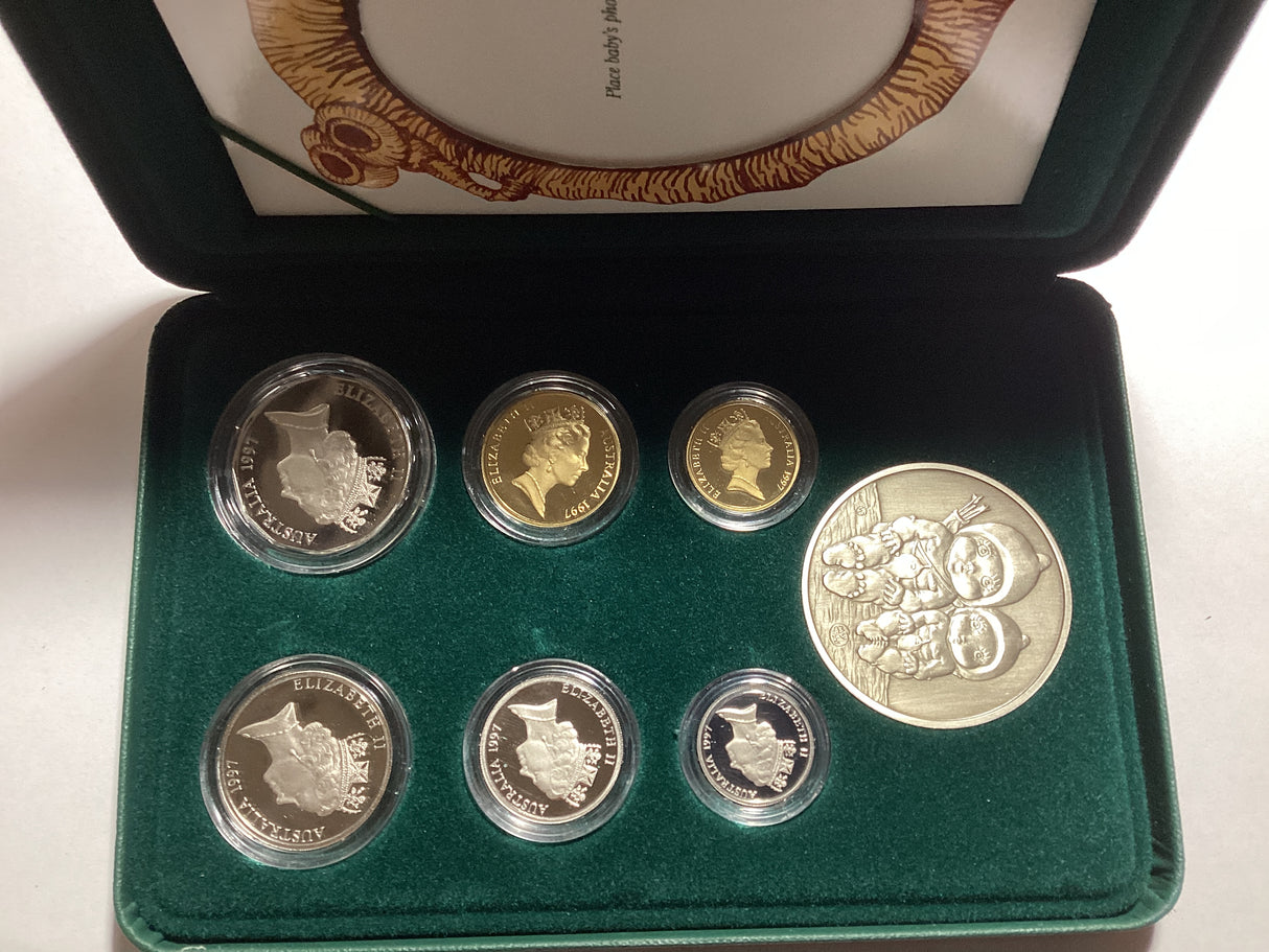 1997 Australian Proof Baby Coin Set.