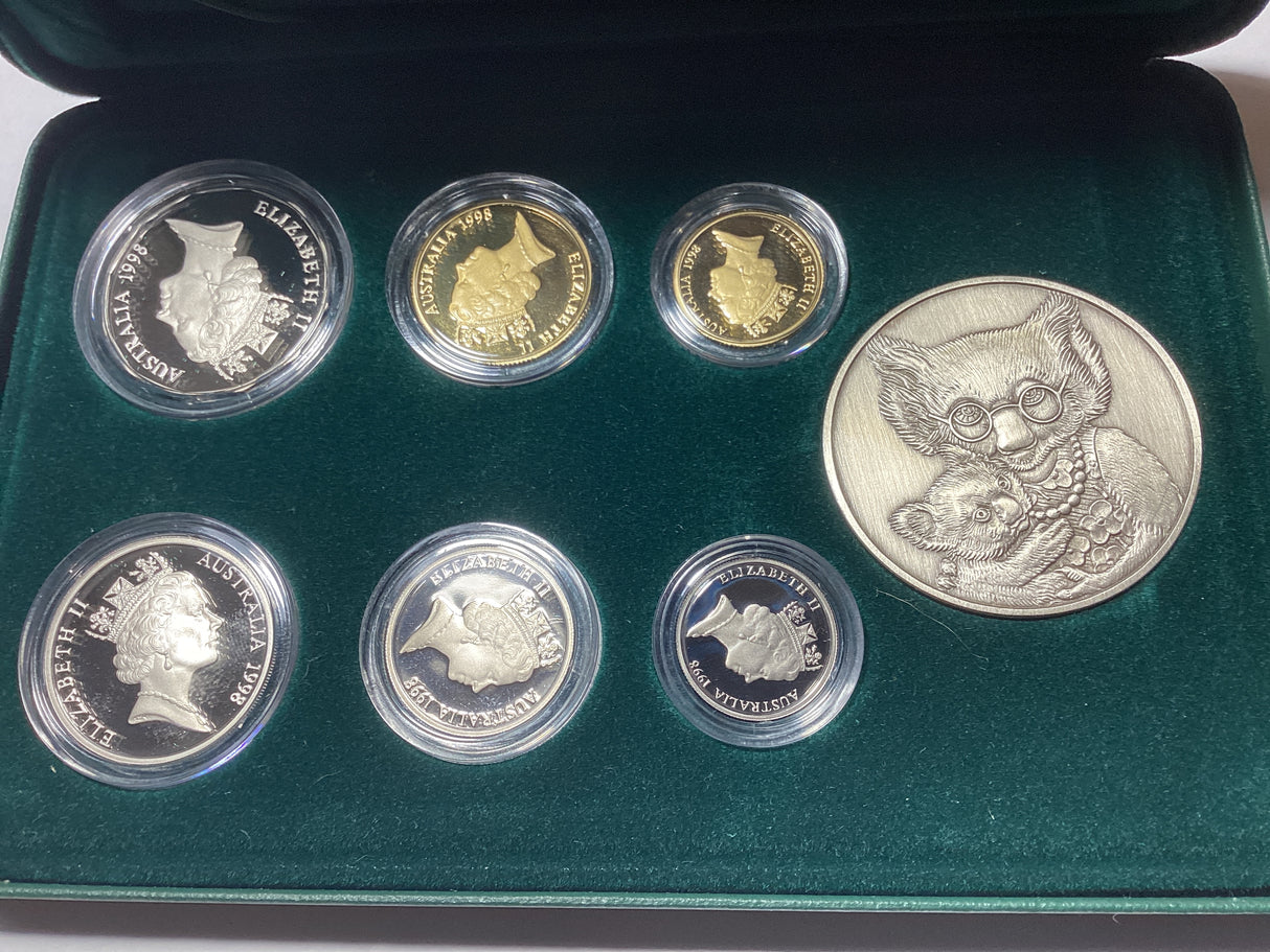 1998 Australian Proof Baby Coin Set.