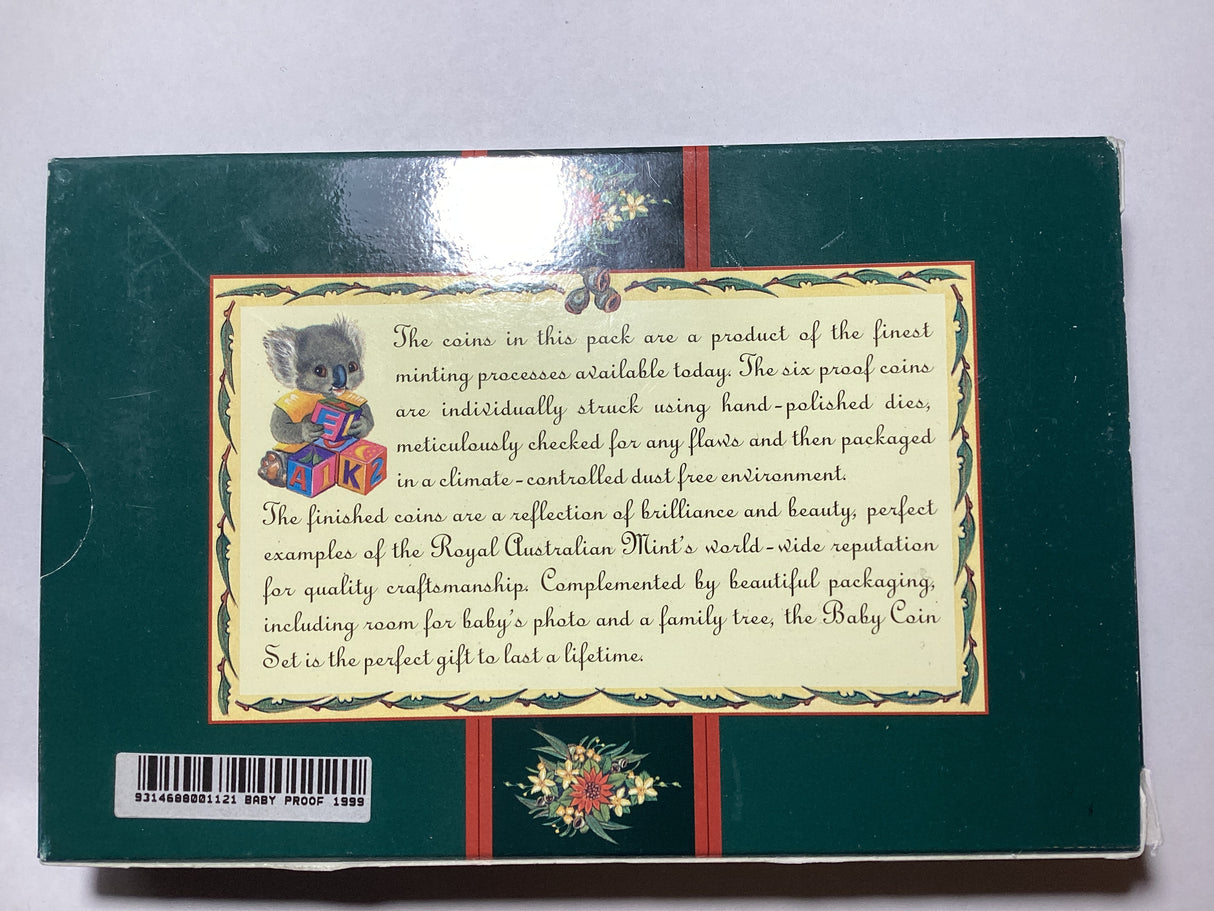 1999 Australian Proof Baby Coin Set.