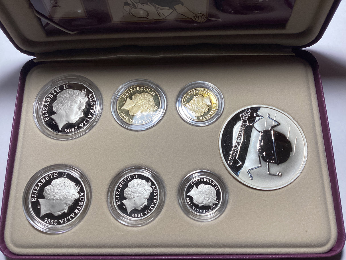 2006 Australian Proof Baby Coin Set. The Magic Pudding.