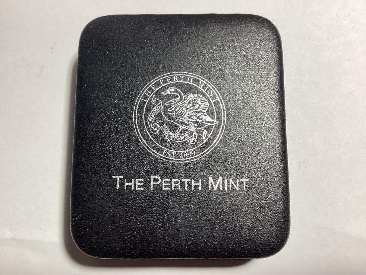 1993 $2 2oz Silver Special Kookaburra. NAA Coin Fair Melbourne. Port Phillip Kangaroo Privy Mark. 1000 made.