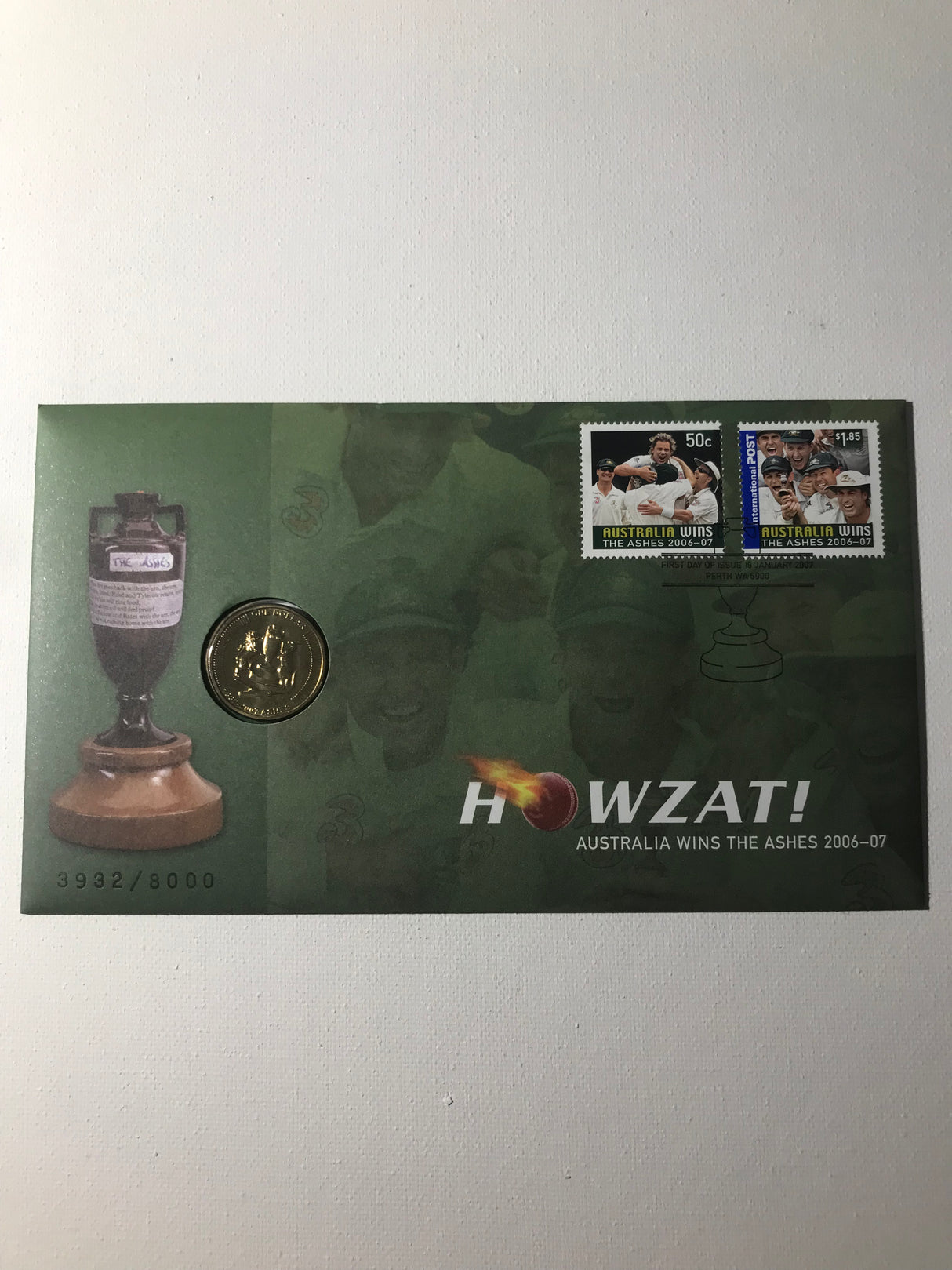 2007 PNC $1 Howzat. Australia Wins the Ashes 2006-07